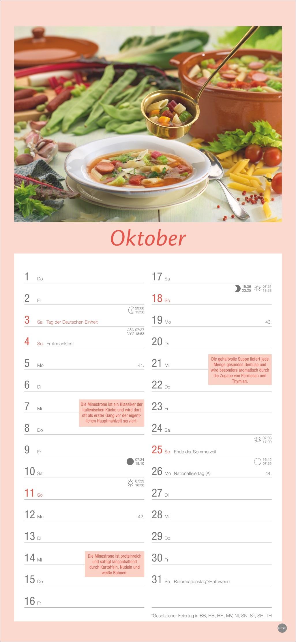 Beispielinhalt (Bild) Küchenplaner 2026