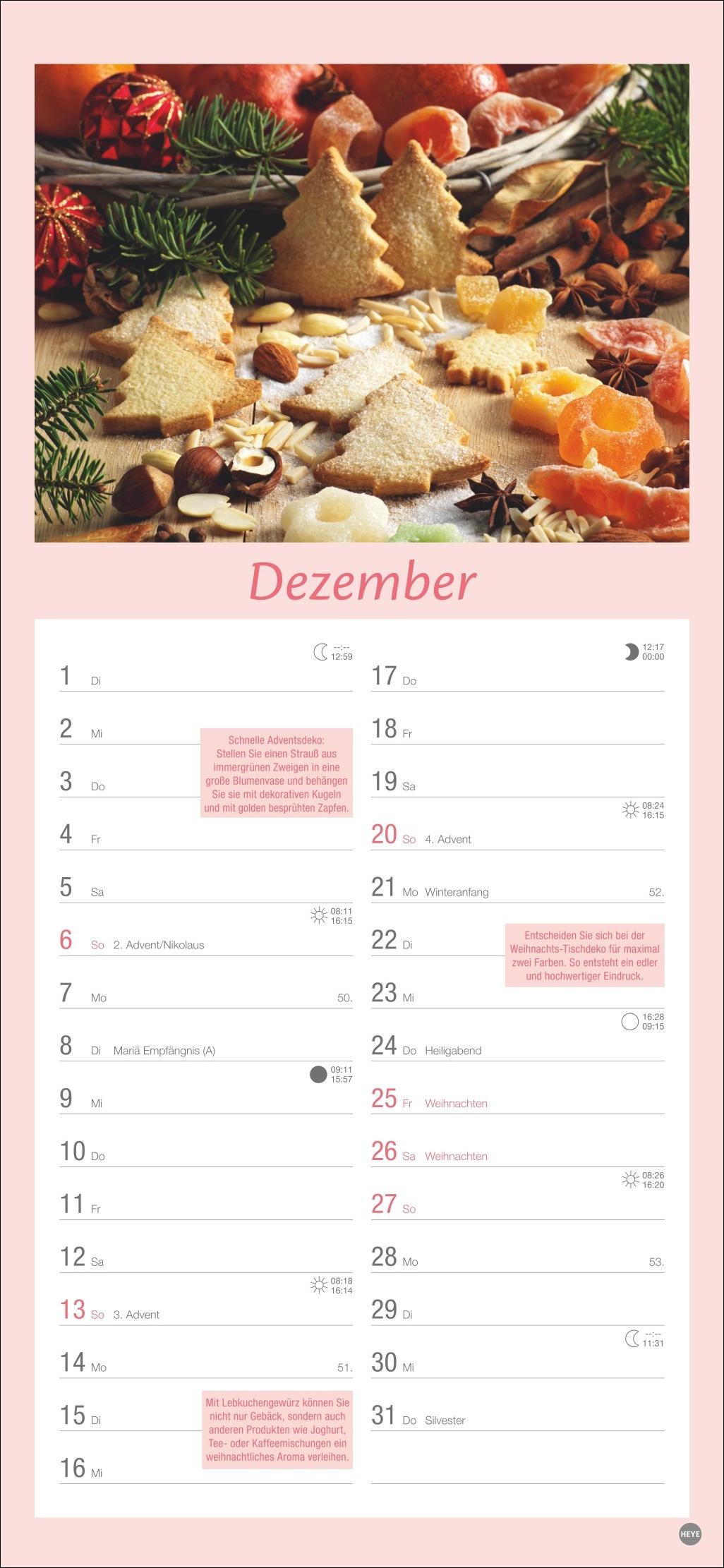 Beispielinhalt (Bild) Küchenplaner 2026