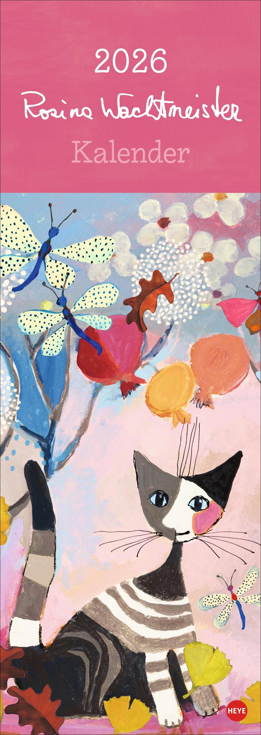 Vorderes Coverbild Rosina Wachtmeister Vertical Kalender 2026