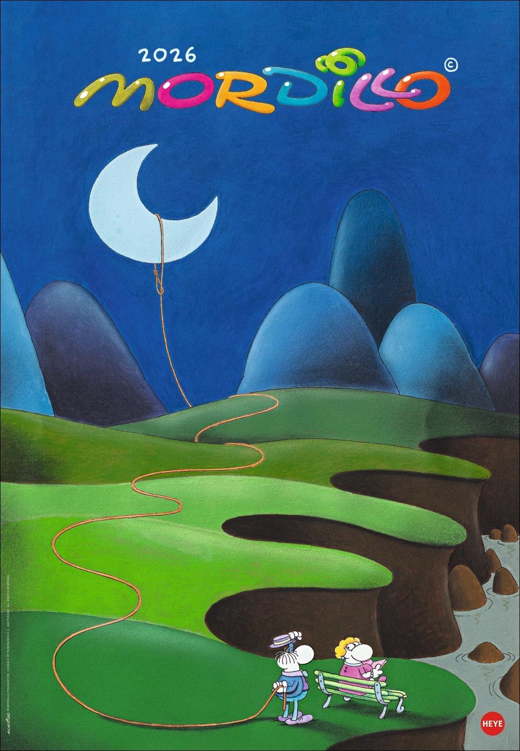 Vorderes Coverbild Mordillo Edition Kalender 2026