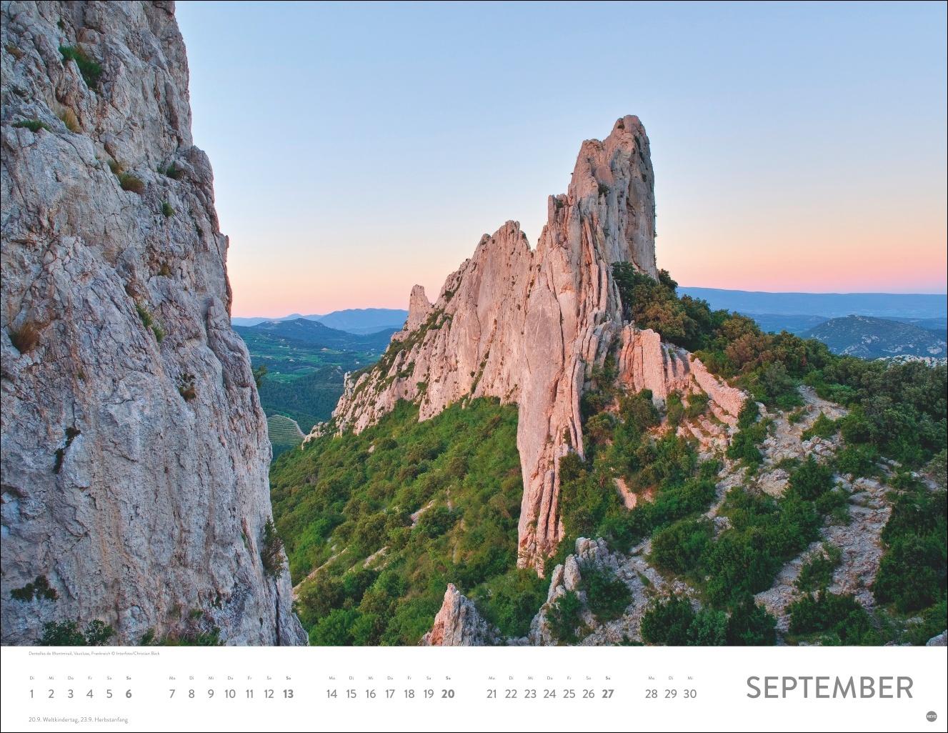 Beispielinhalt (Bild) Faszination Alpen Posterkalender 2026