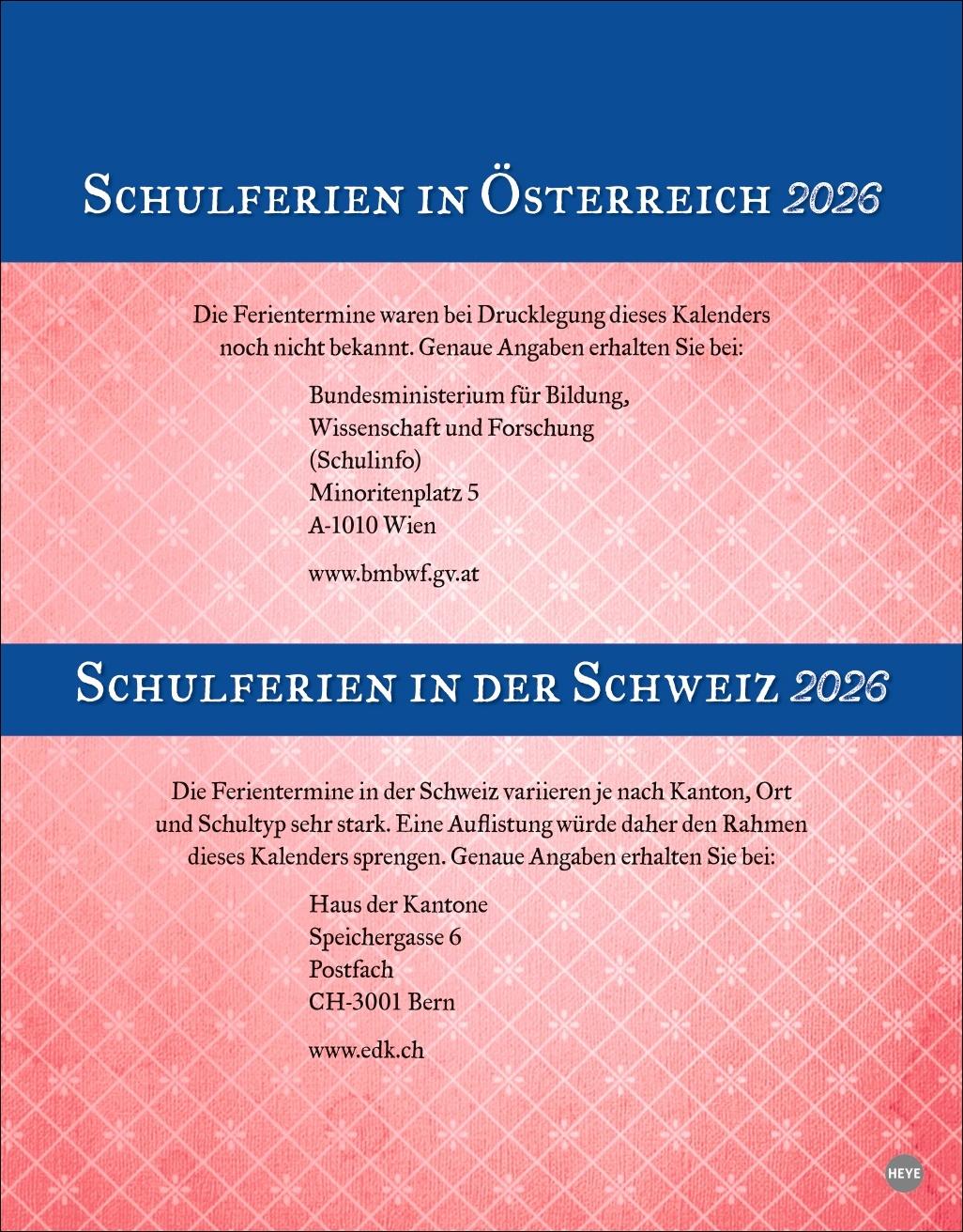 Beispielinhalt (Bild) Rita Falk Jahres-Gröstl Tagesabreißkalender 2026