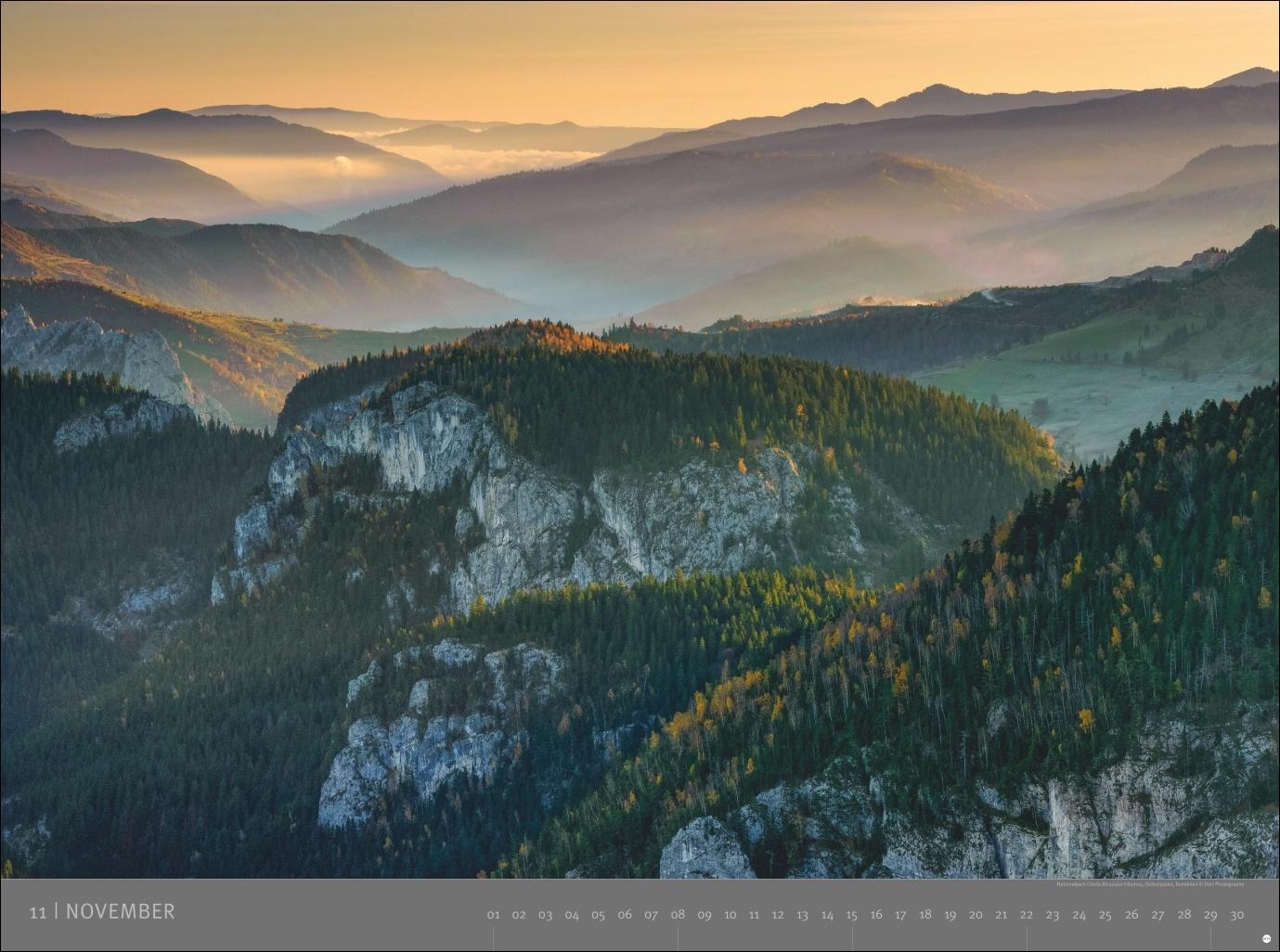 Beispielinhalt (Bild) Die letzten Paradiese - Edition Alexander von Humboldt Kalender 2026