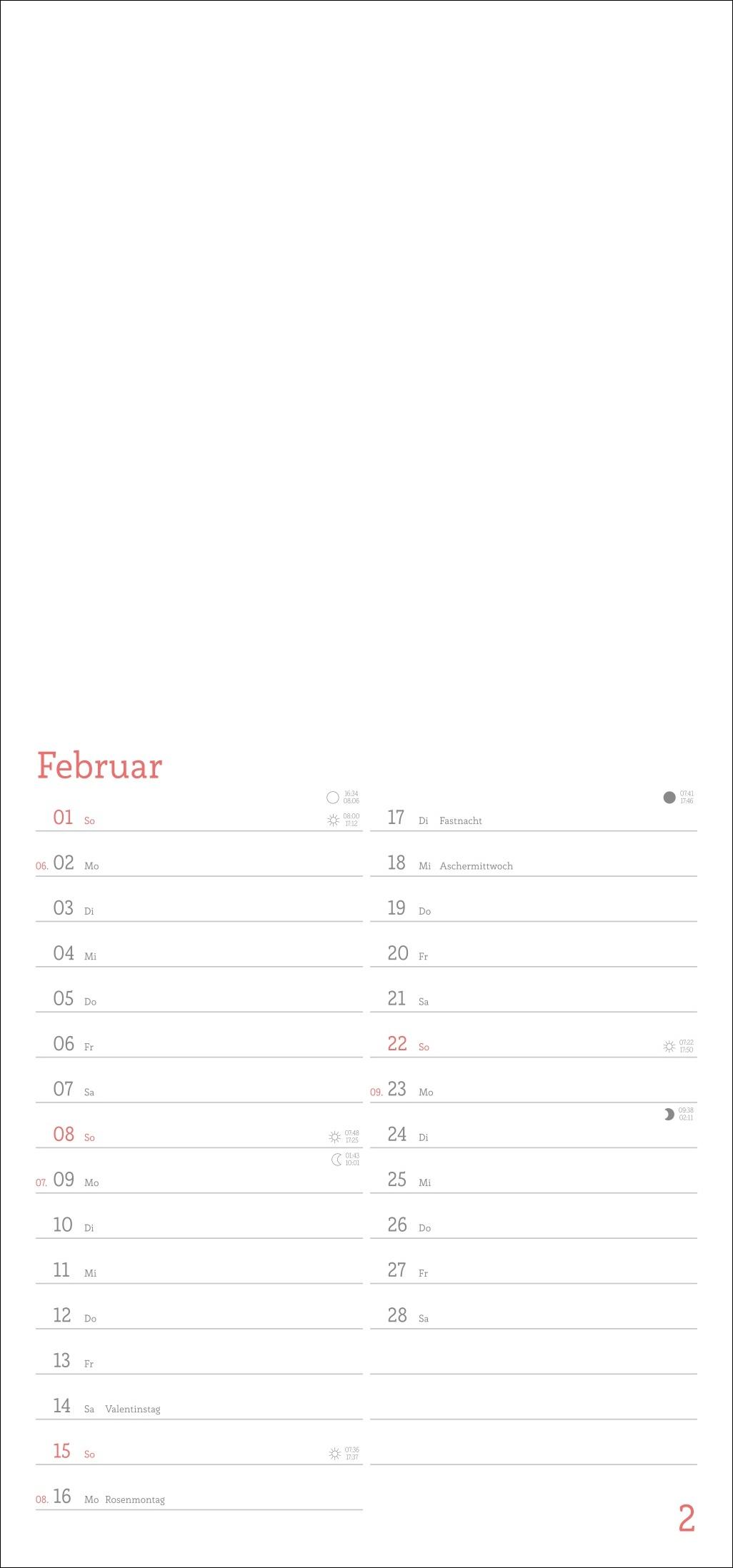 Beispielinhalt (Bild) Fotokalender zum Selbstgestalten 2026