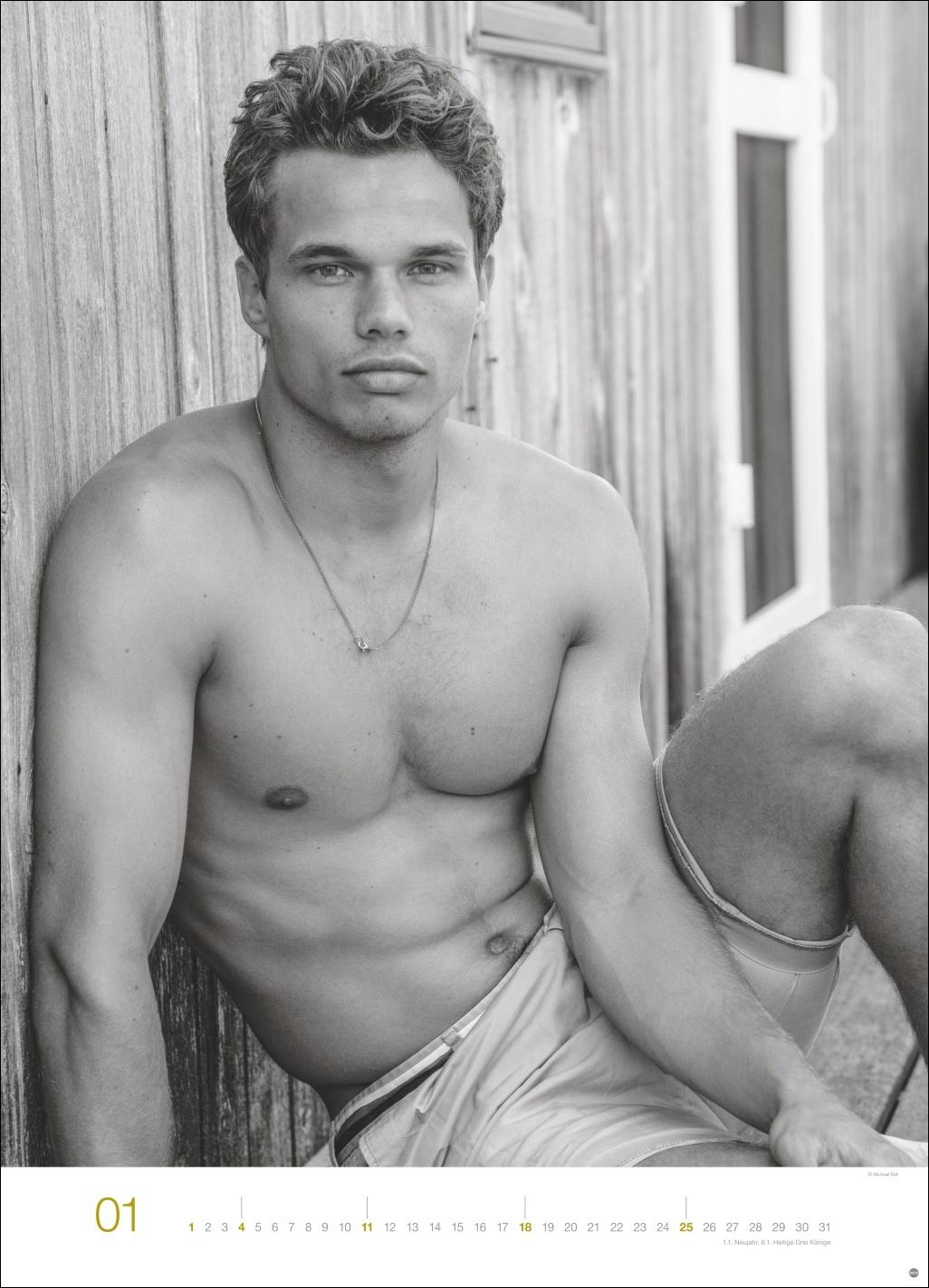 Beispielinhalt (Bild) Männer Edition Kalender 2026