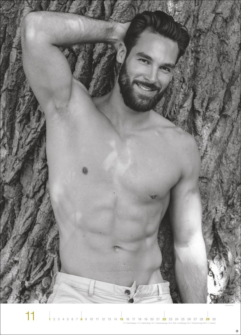 Beispielinhalt (Bild) Männer Edition Kalender 2026