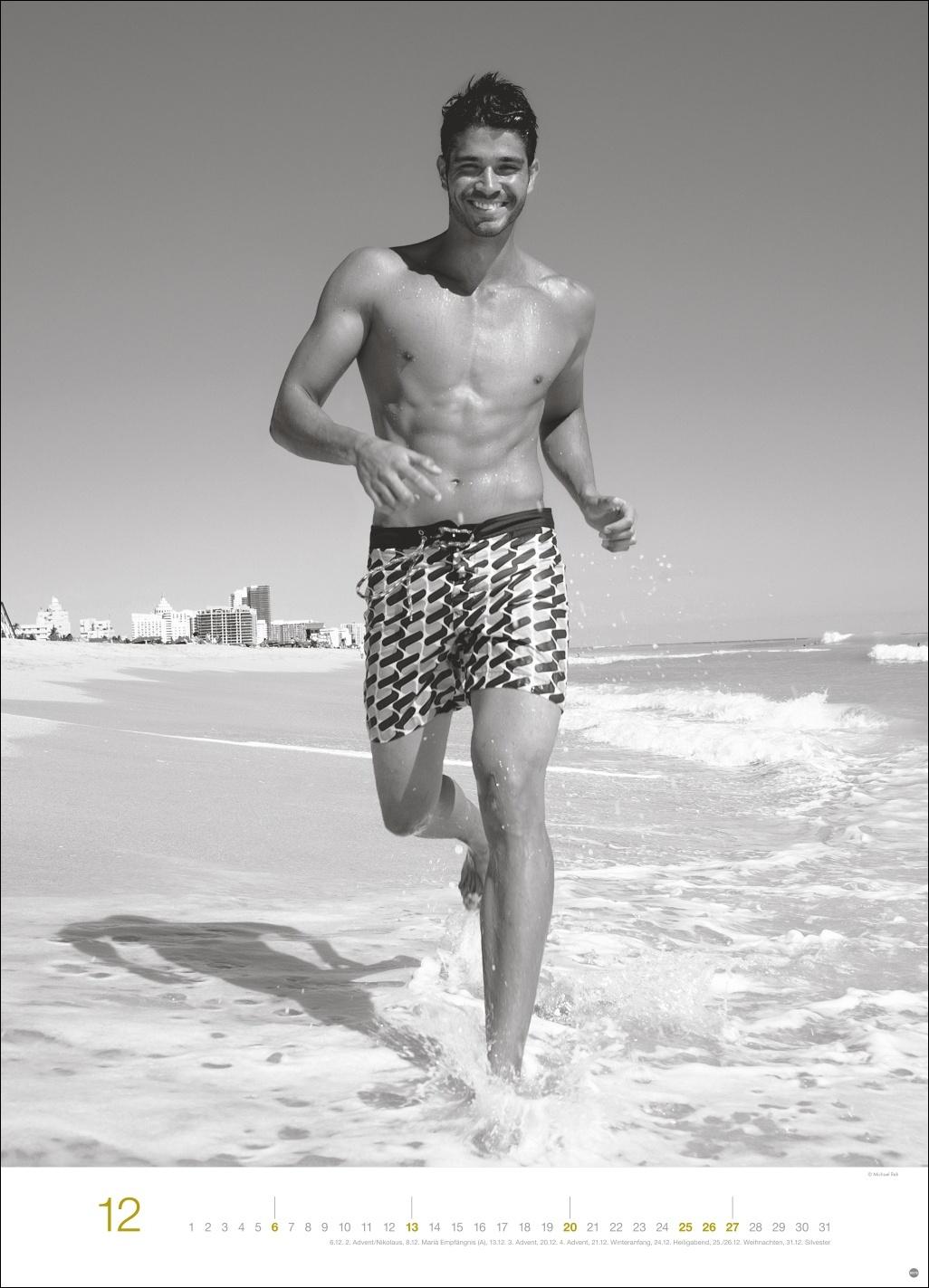 Beispielinhalt (Bild) Männer Edition Kalender 2026