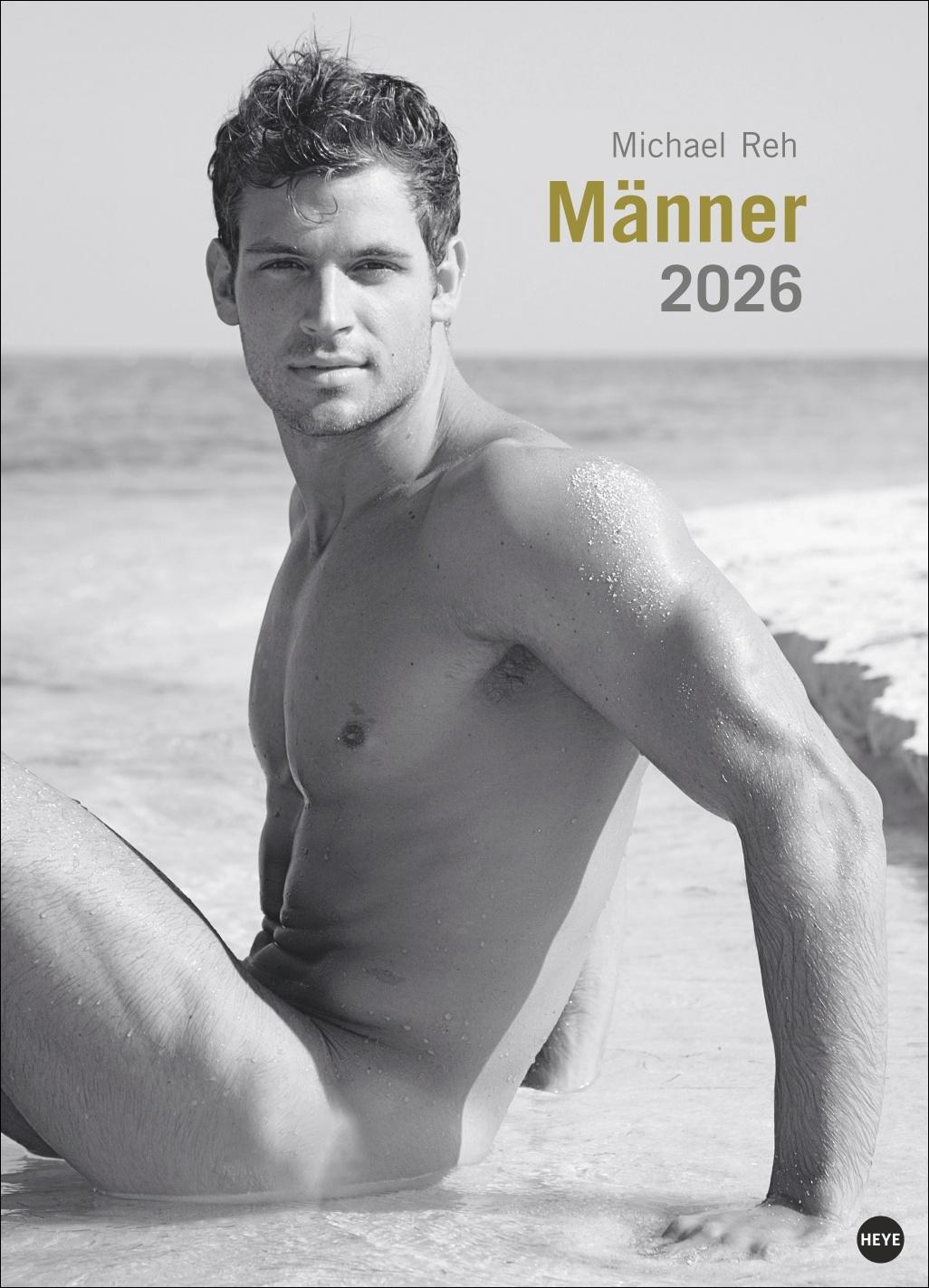 Vorderes Coverbild Männer Edition Kalender 2026