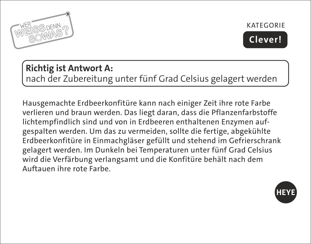 Beispielinhalt (Bild) Wer weiß denn sowas? Tagesabreißkalender 2026