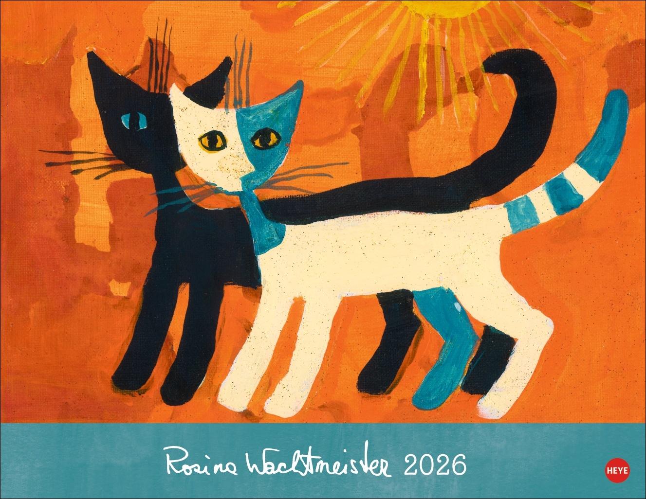 Vorderes Coverbild Rosina Wachtmeister Posterkalender 2026