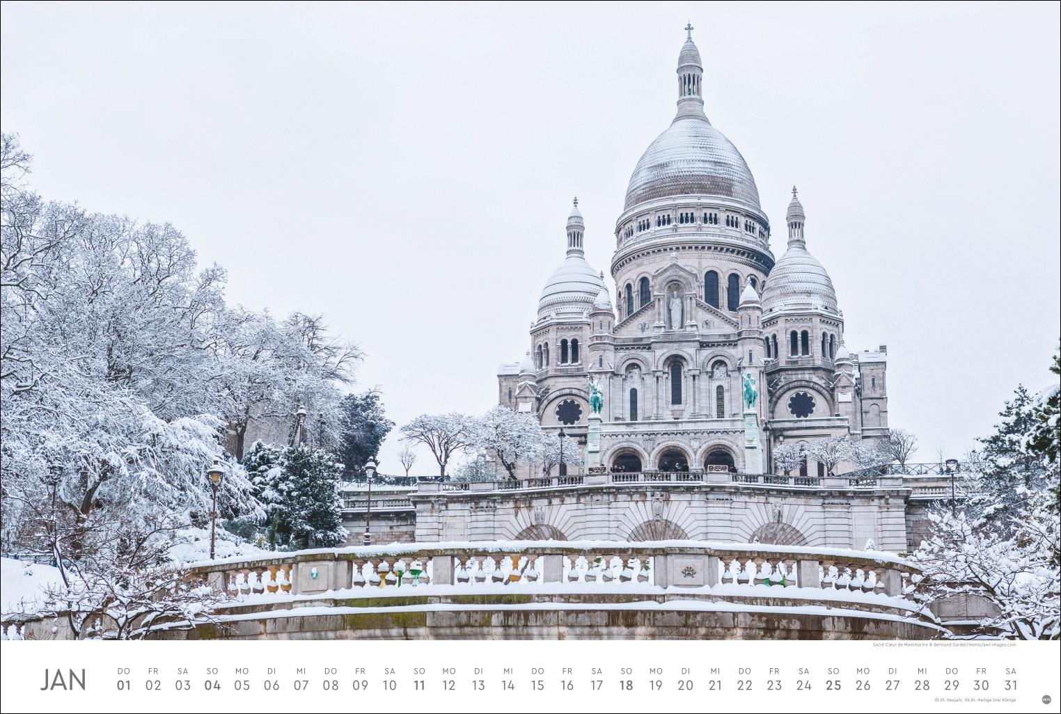 Beispielinhalt (Bild) Paris Edition 2026