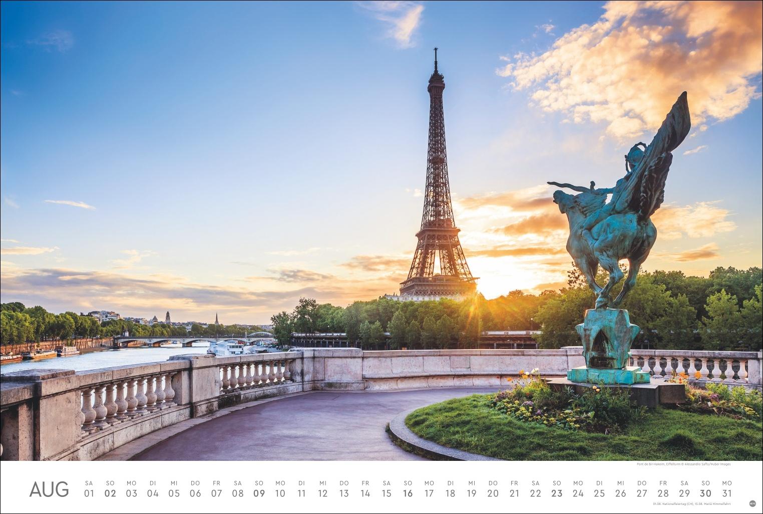 Beispielinhalt (Bild) Paris Edition 2026