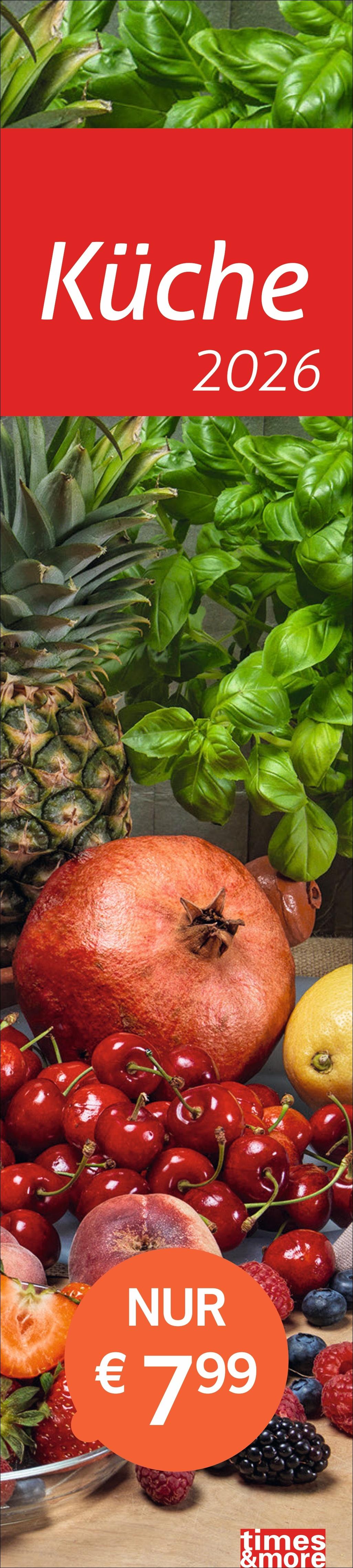 Vorderes Coverbild times&more Küche Langplaner 2026