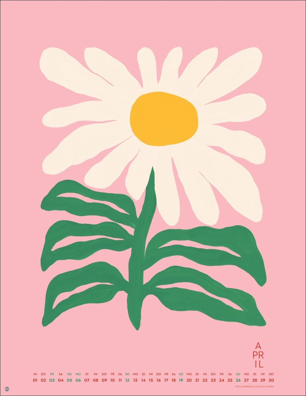 Beispielinhalt (Bild) Liv Lee: Floral Prints 2026