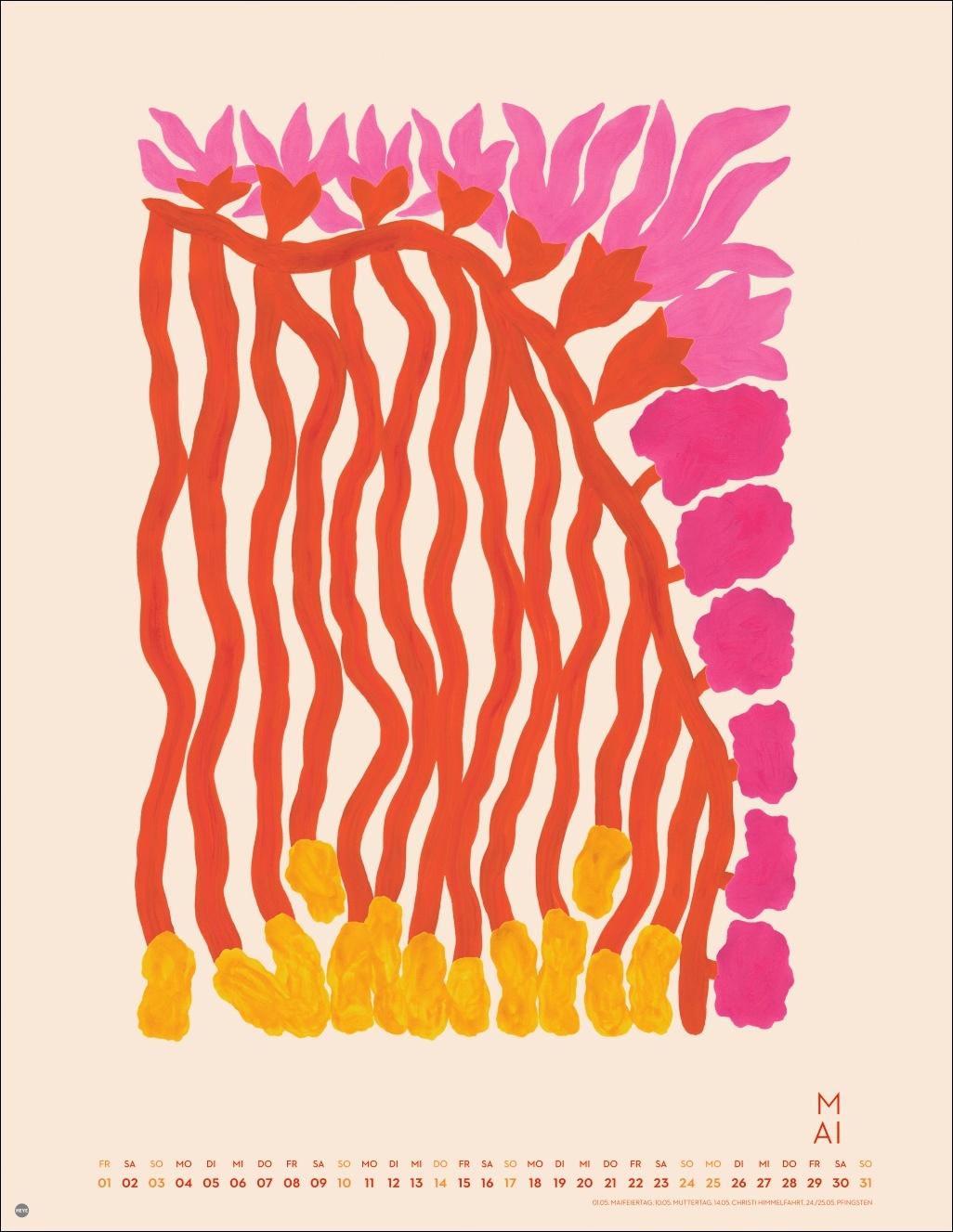 Beispielinhalt (Bild) Liv Lee: Floral Prints 2026