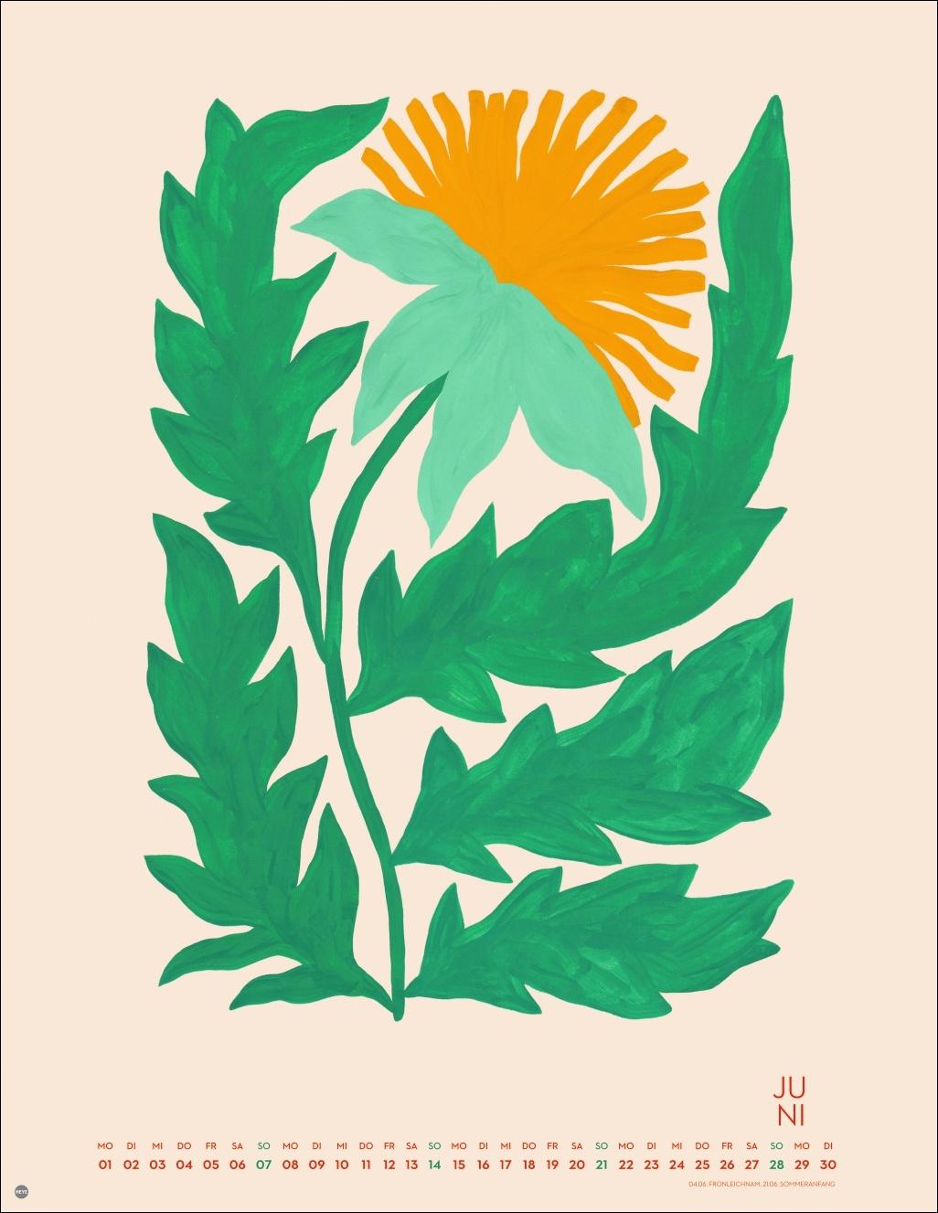 Beispielinhalt (Bild) Liv Lee: Floral Prints 2026