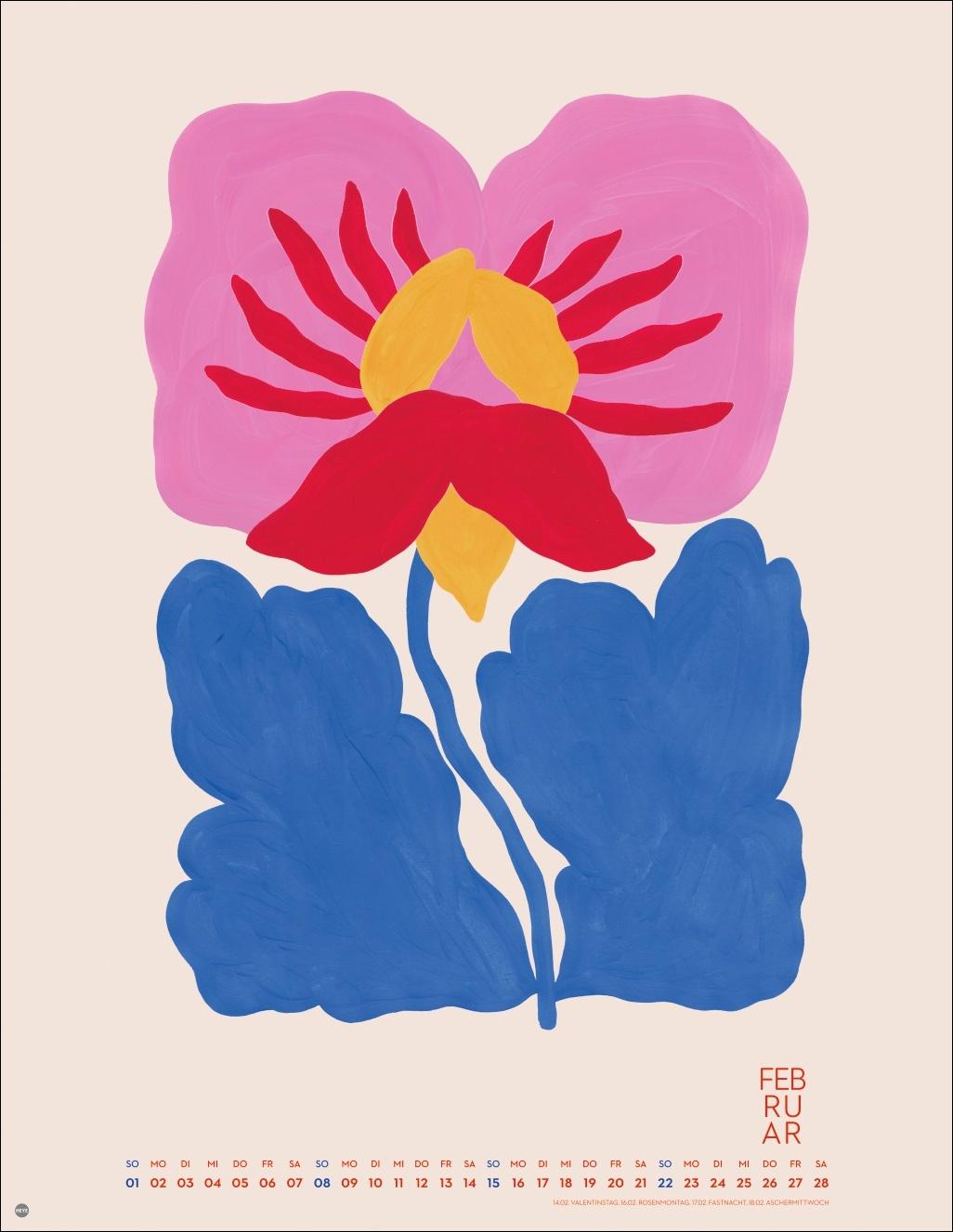 Beispielinhalt (Bild) Liv Lee: Floral Prints 2026