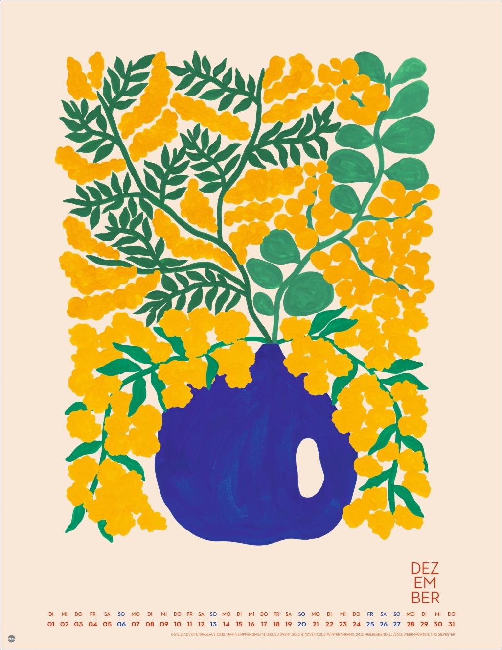 Beispielinhalt (Bild) Liv Lee: Floral Prints 2026