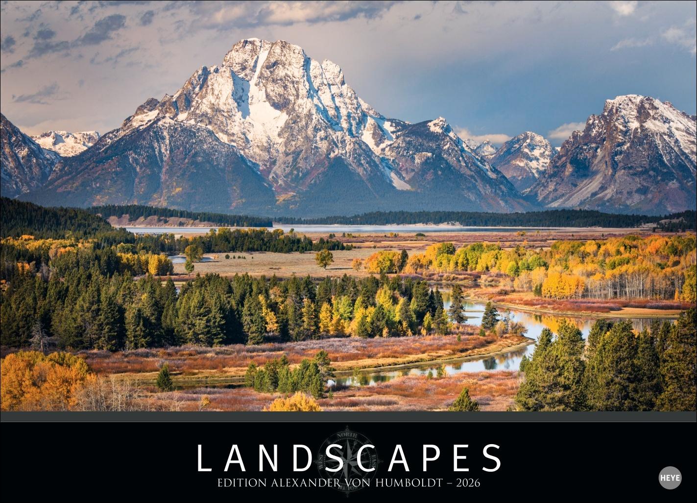 Vorderes Coverbild Landscapes Edition Kalender 2026