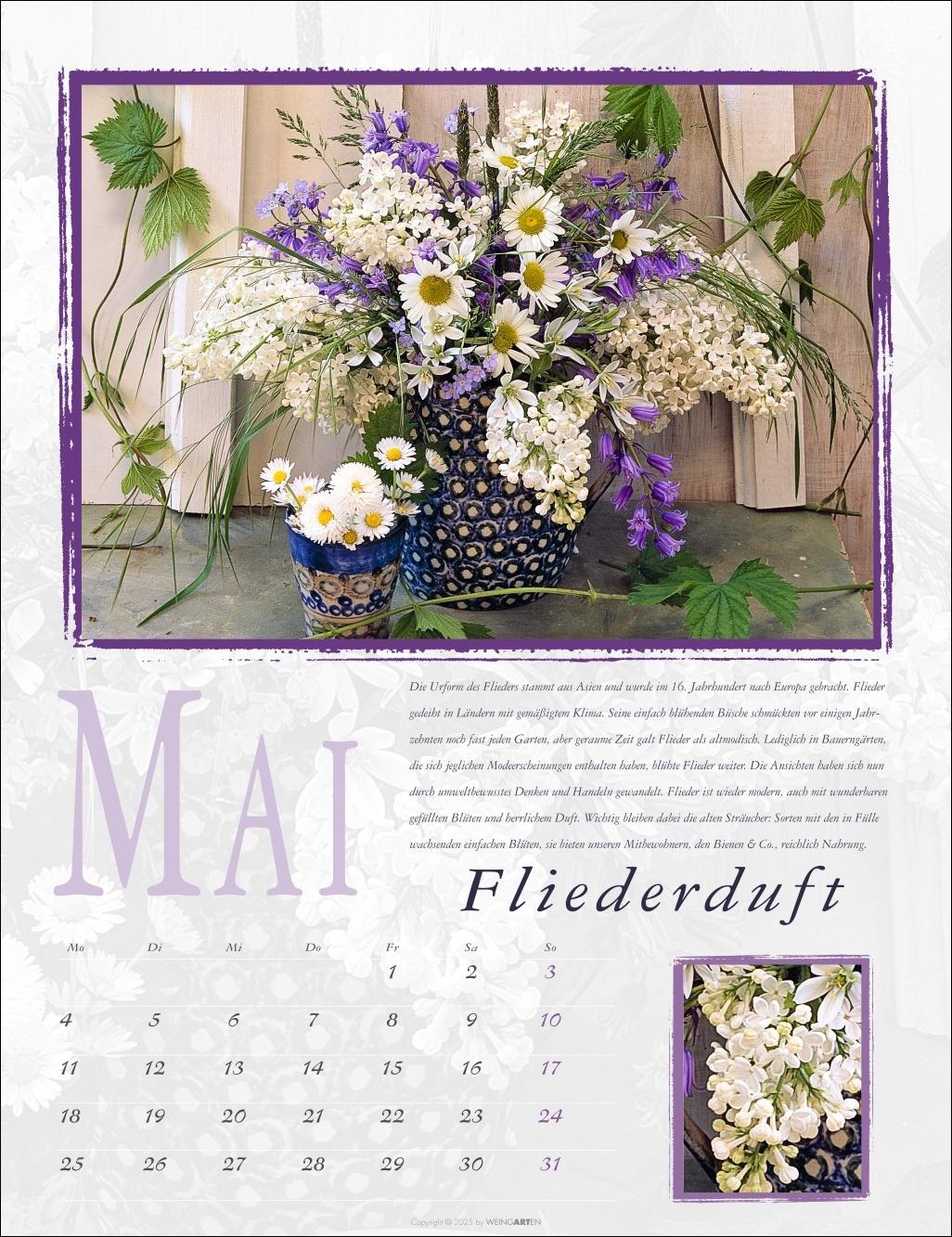 Beispielinhalt (Bild) Duftkalender 2026