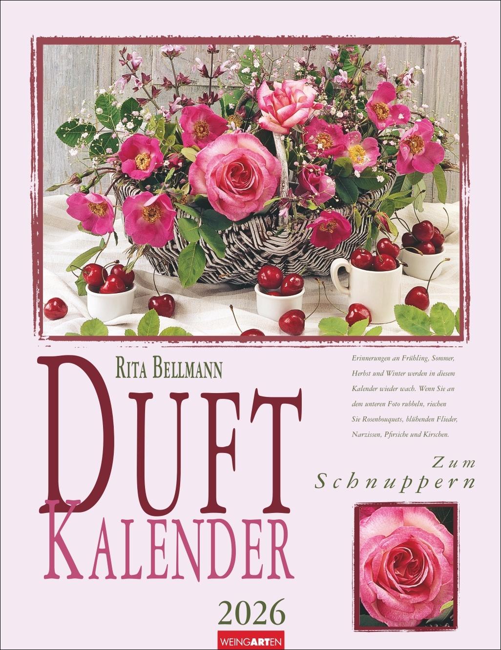 Vorderes Coverbild Duftkalender 2026