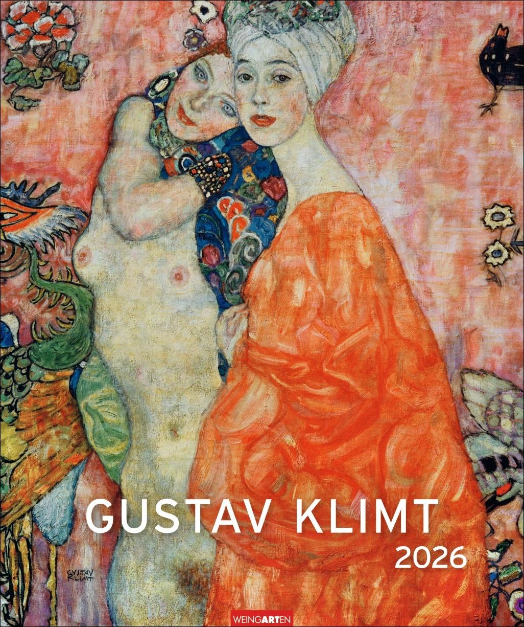 Vorderes Coverbild Gustav Klimt Edition Kalender 2026