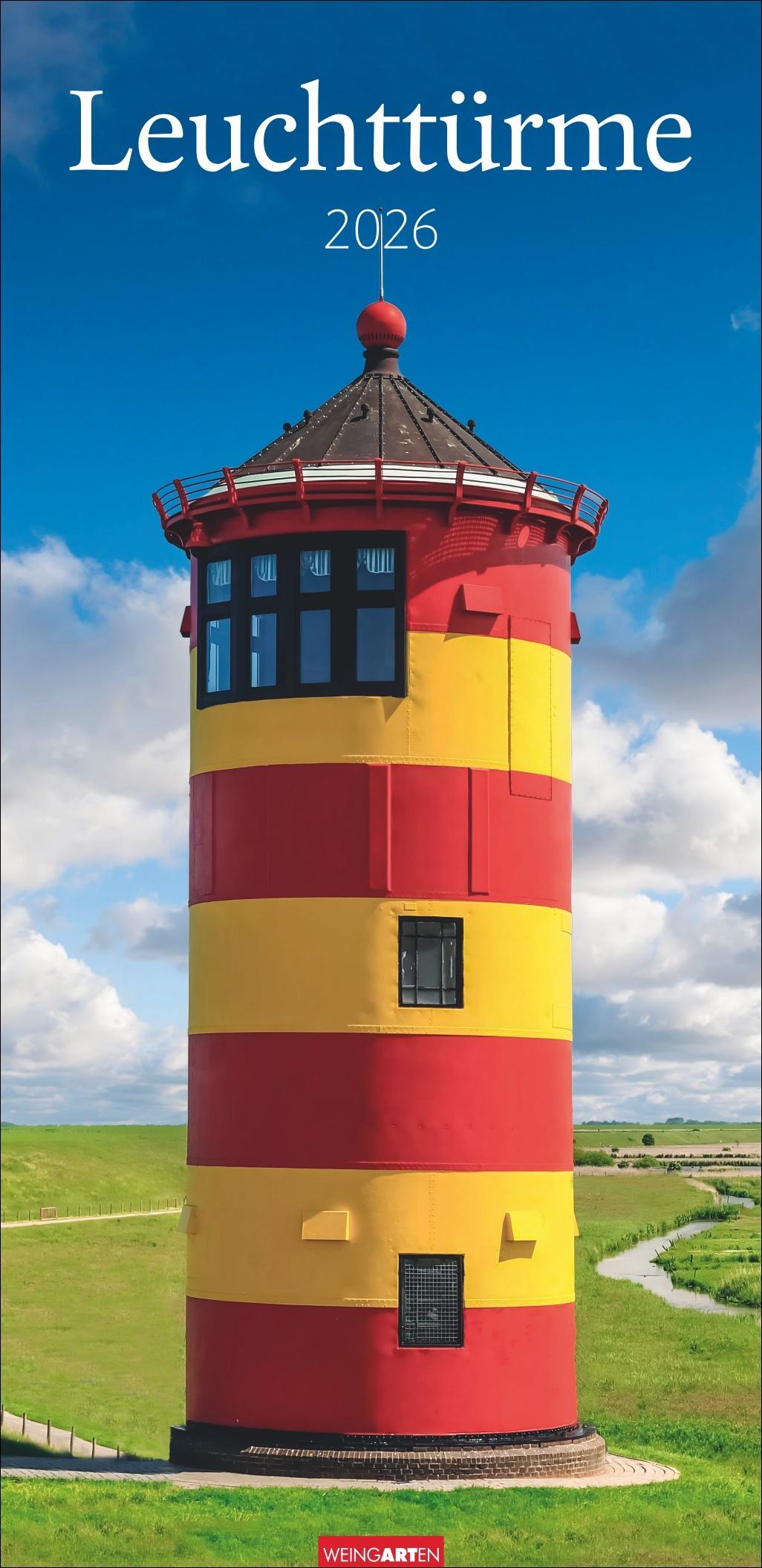 Vorderes Coverbild Leuchttürme Kalender 2026