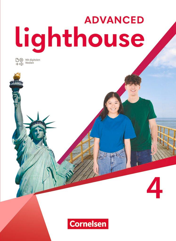 Vorderes Coverbild Lighthouse Band 4: 8. Schuljahr - Advanced Edition - Schulbuch (Kartoniert)