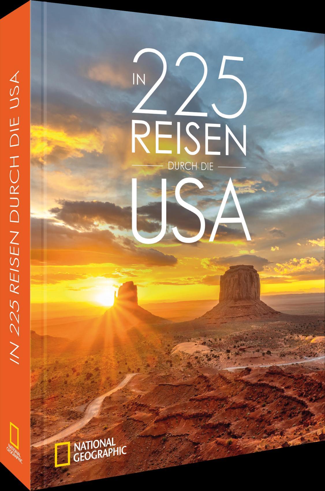 Vorderes Coverbild In 225 Reisen durch die USA