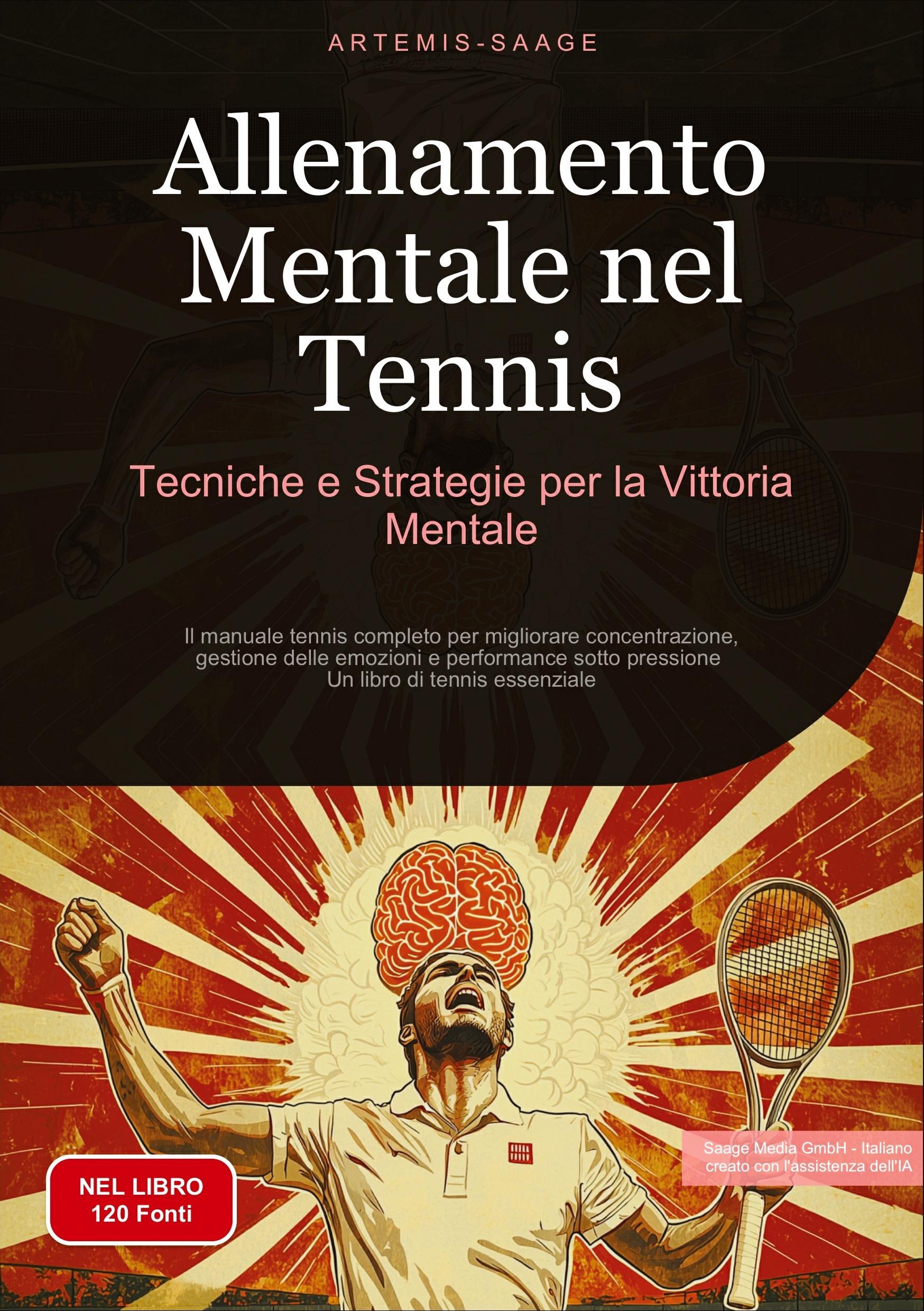 Vorderes Coverbild Allenamento Mentale nel Tennis: Tecniche e Strategie per la Vittoria Mentale