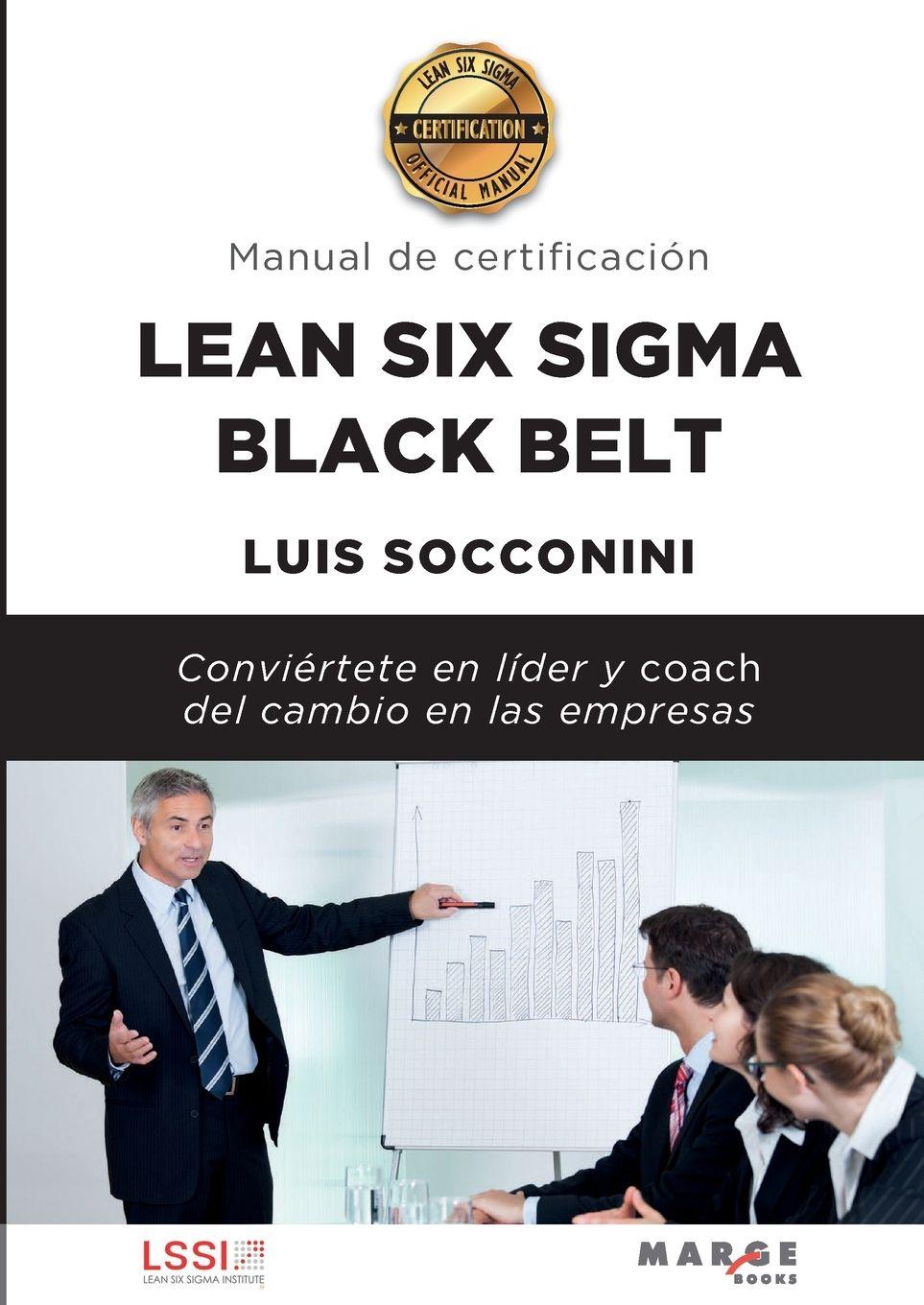 Vorderes Coverbild Lean Six Sigma Black Belt. Manual de certificación