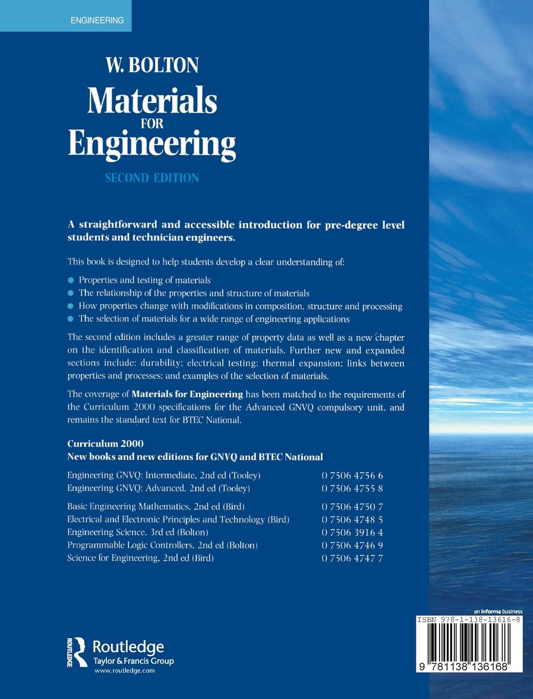 Rückseitencover Materials for Engineering