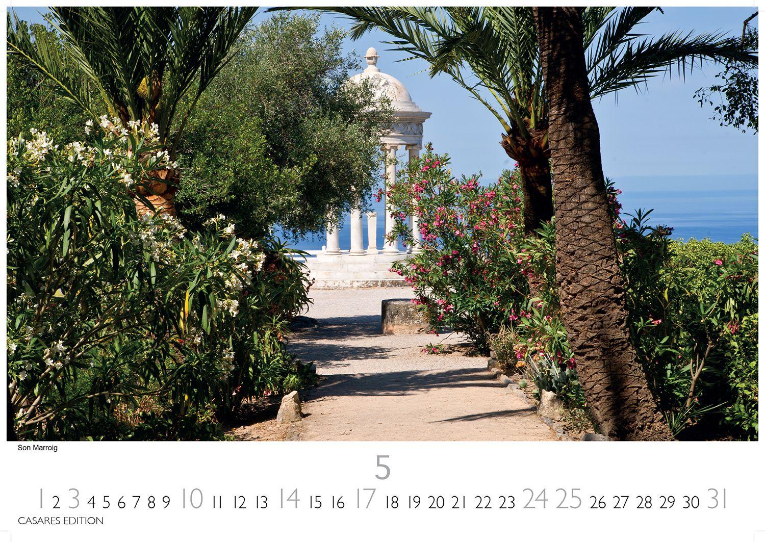 Beispielinhalt (Bild) Mallorca Kalender 2026 - Wandkalender | Fotokalender Spanien 35x50cm - Premium . mit 12 traumhaften Motiven der Baleareninsel