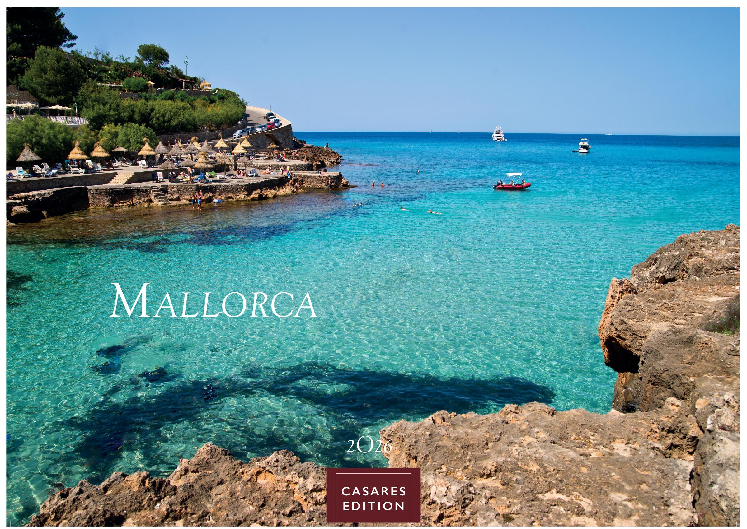 Vorderes Coverbild Mallorca Kalender 2026 - Wandkalender | Fotokalender Spanien 35x50cm - Premium . mit 12 traumhaften Motiven der Baleareninsel