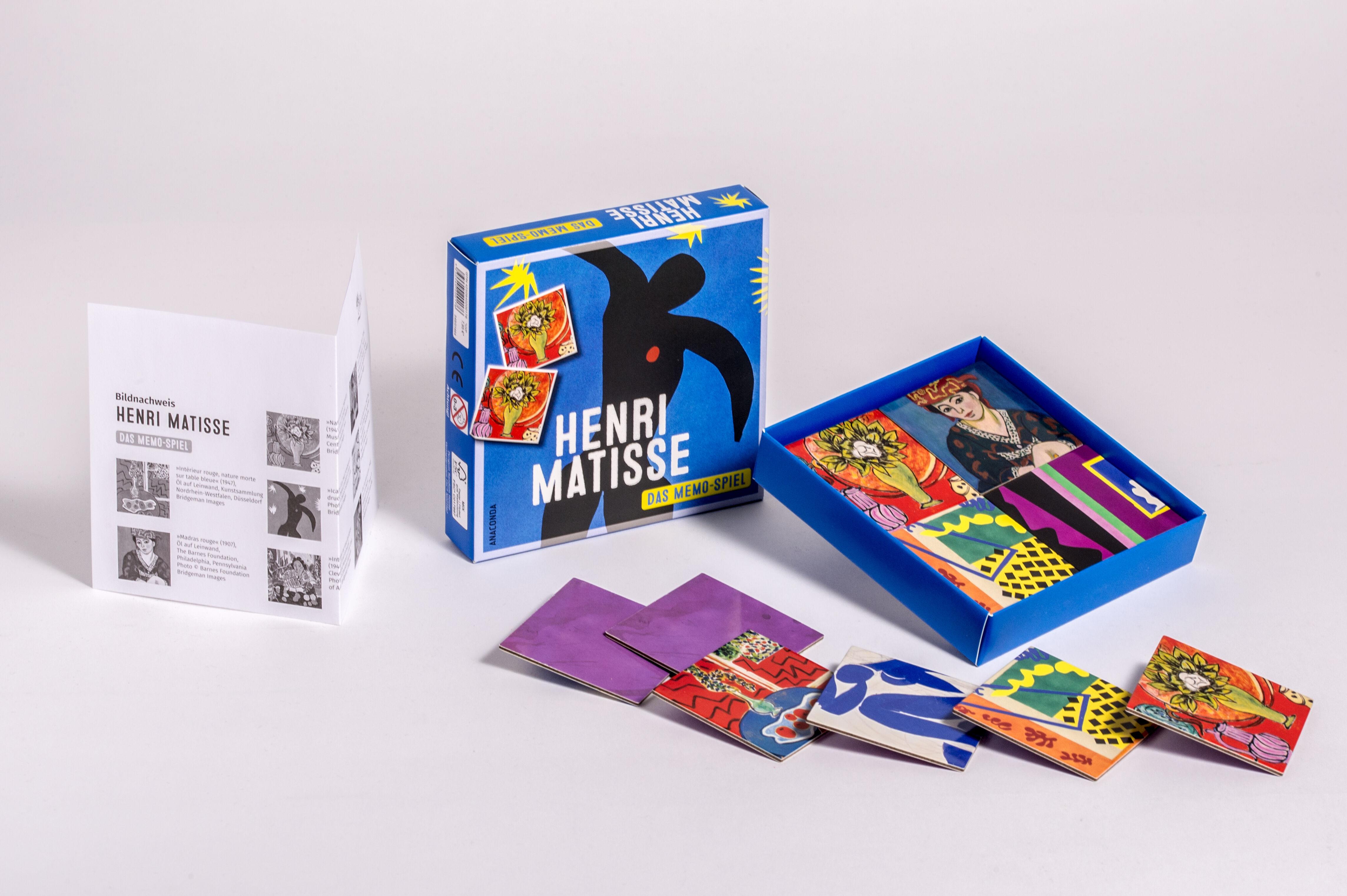 Beispielinhalt (Bild) Henri Matisse - Memospiel