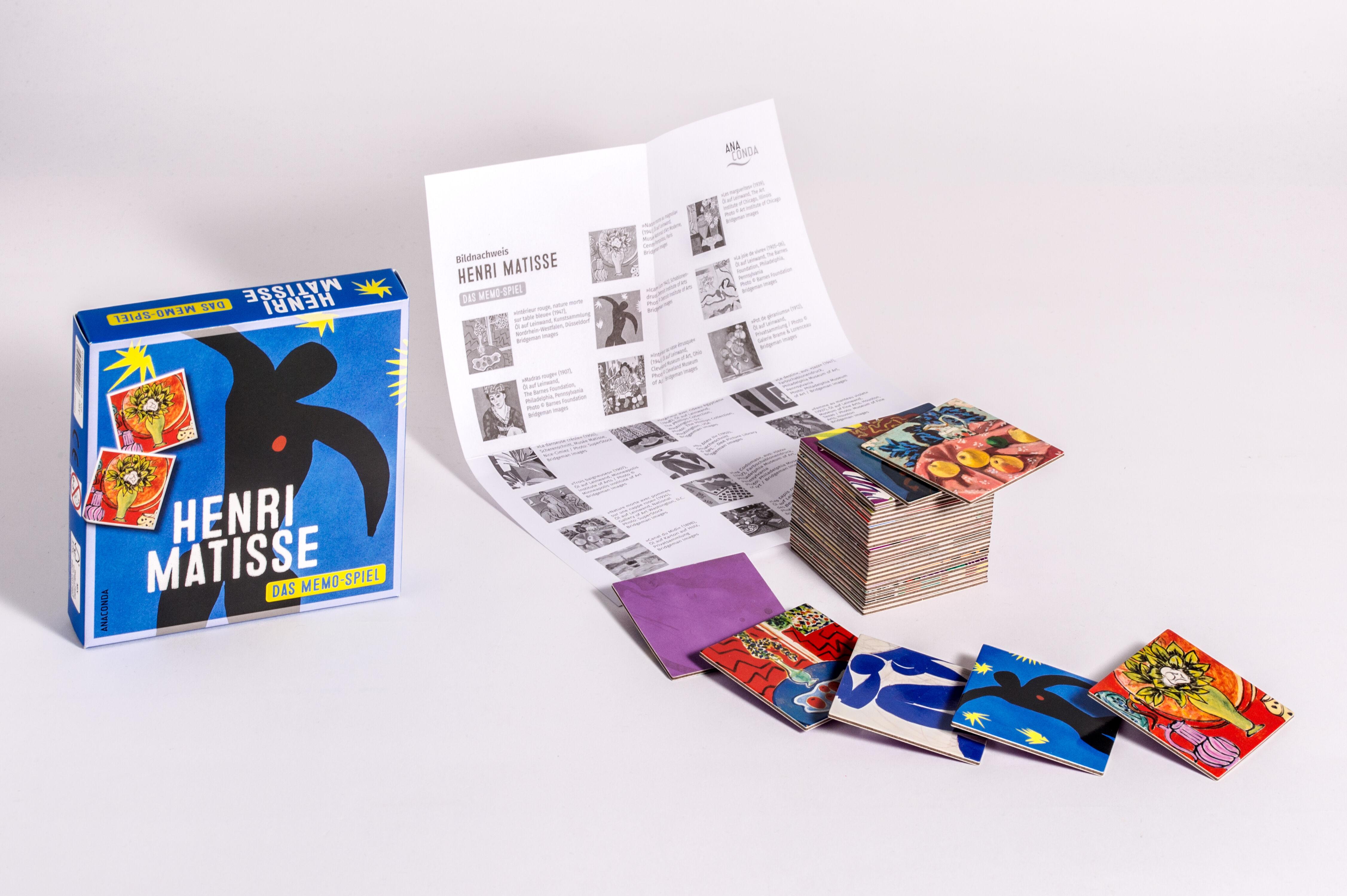 Beispielinhalt (Bild) Henri Matisse - Memospiel