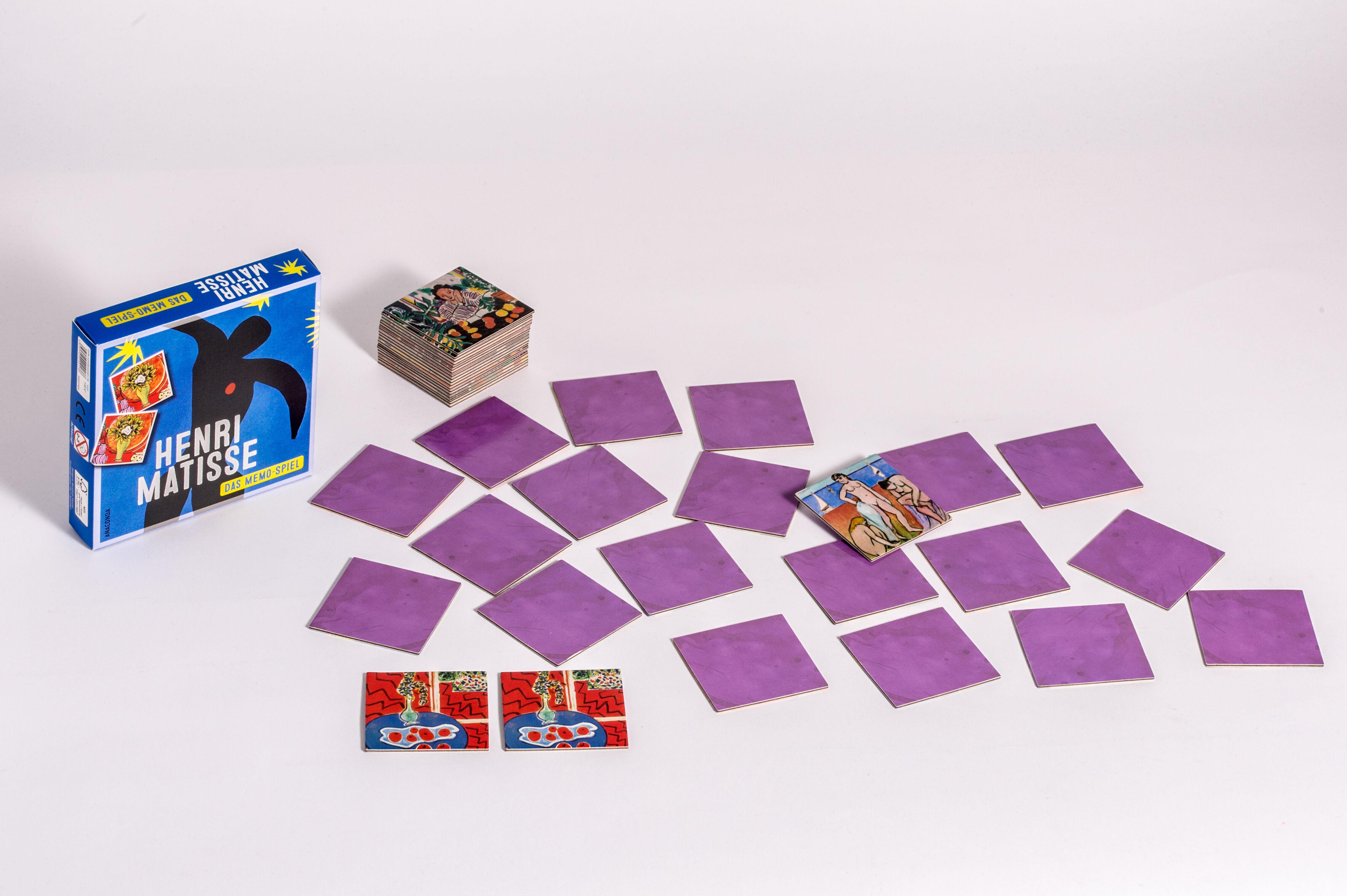 Beispielinhalt (Bild) Henri Matisse - Memospiel