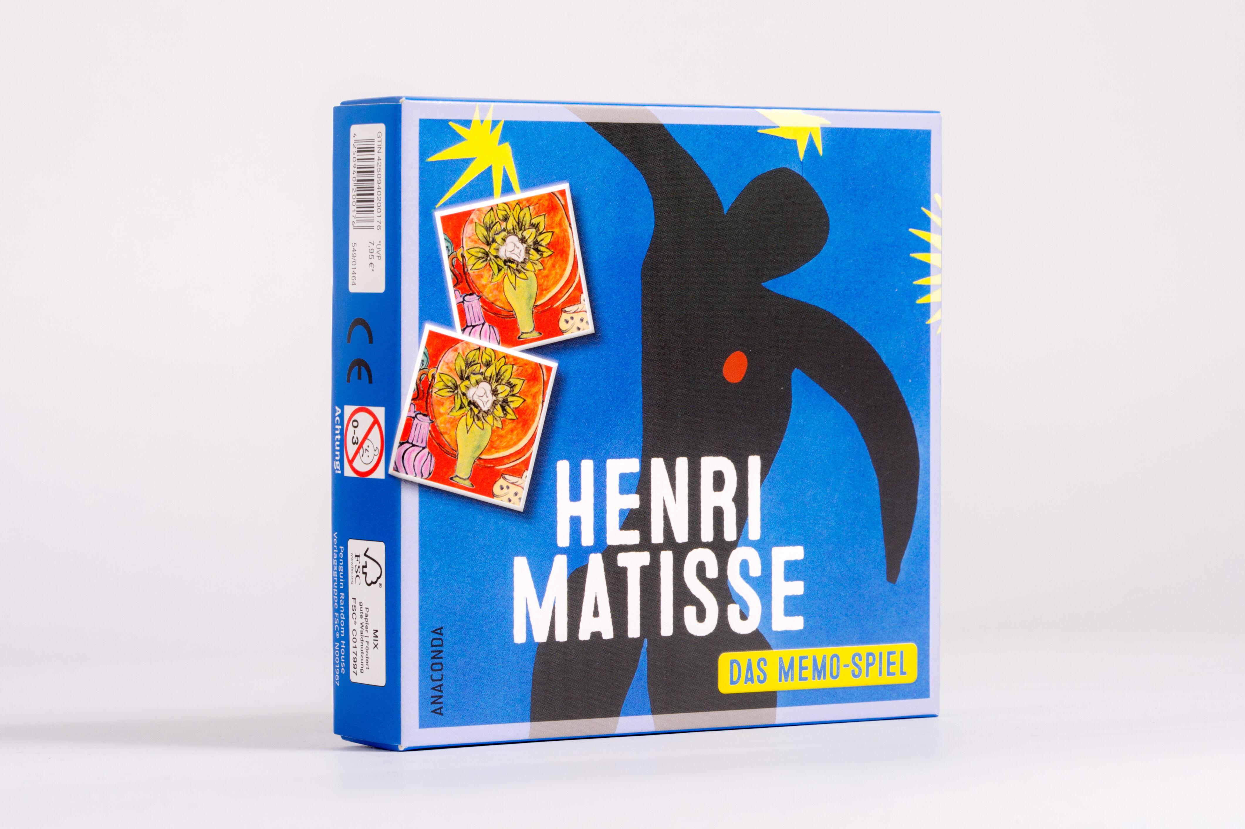Beispielinhalt (Bild) Henri Matisse - Memospiel