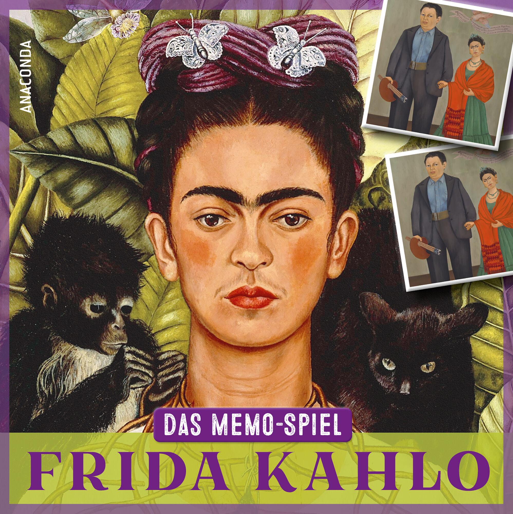 Beispielinhalt (Bild) Frida Kahlo - Memospiel