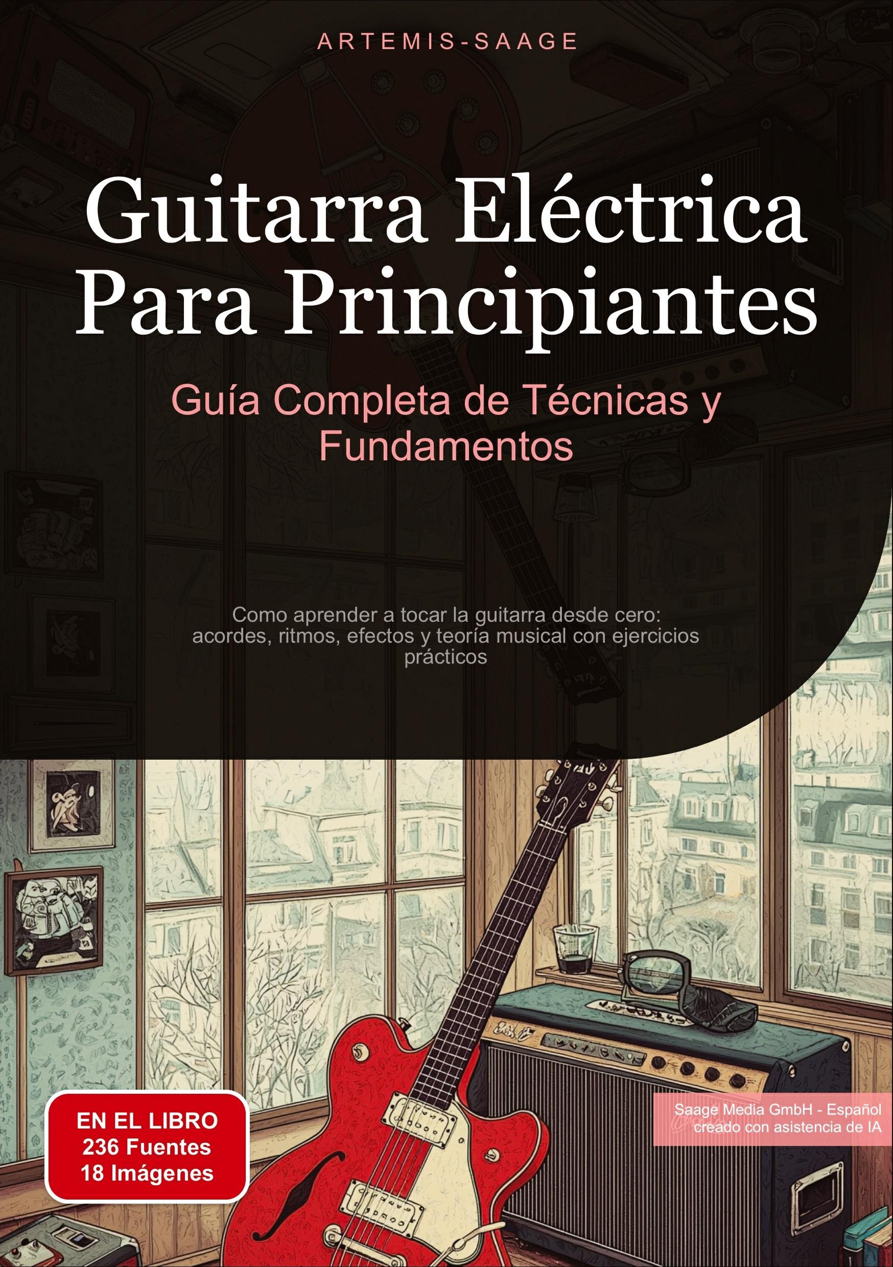 Vorderes Coverbild Guitarra Eléctrica Para Principiantes: Guía Completa de Técnicas y Fundamentos