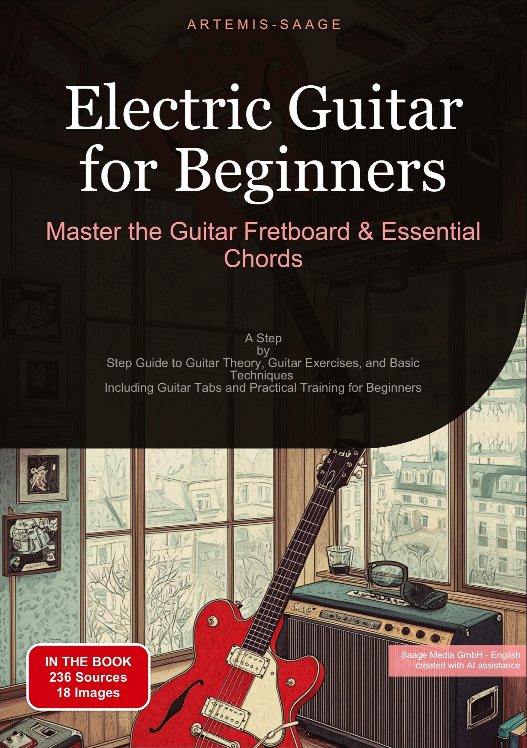 Vorderes Coverbild Electric Guitar for Beginners: Master the Guitar Fretboard & Essential Chords