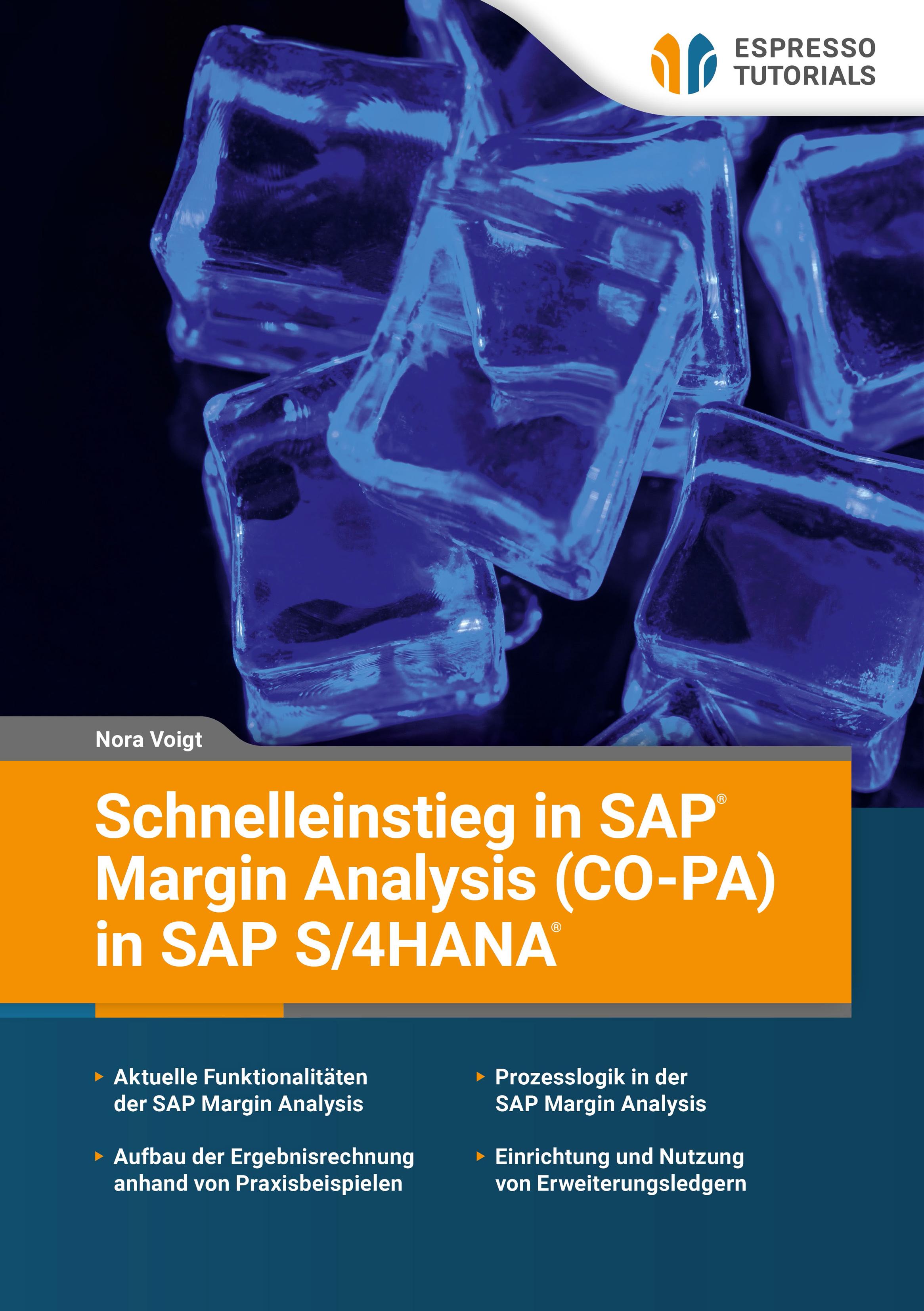 Vorderes Coverbild Schnelleinstieg in SAP Margin Analysis (CO-PA) in SAP S/4HANA