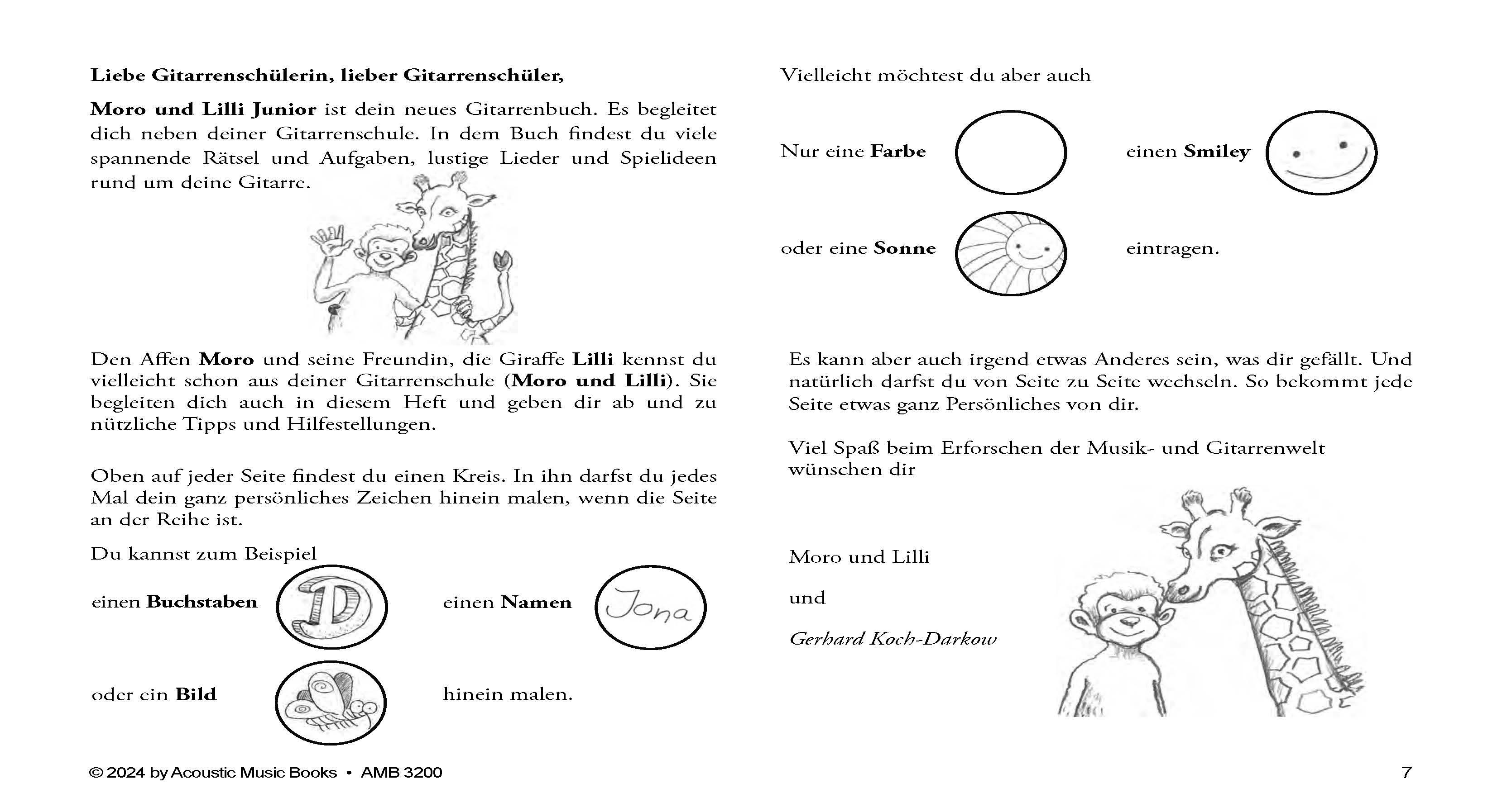 Beispielinhalt (Bild) Moro und Lilli Junior.