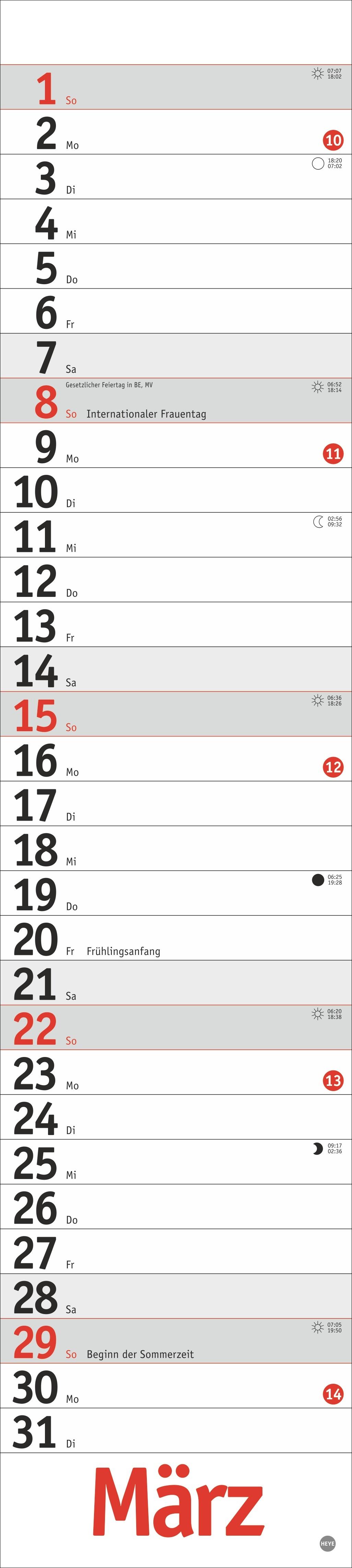 Beispielinhalt (Bild) Langplaner, rot 2026