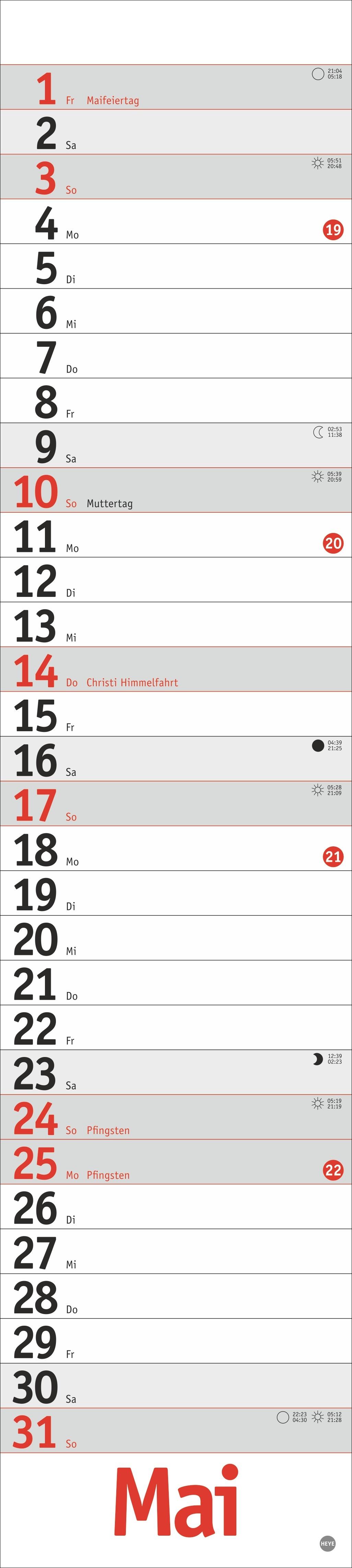 Beispielinhalt (Bild) Langplaner, rot 2026