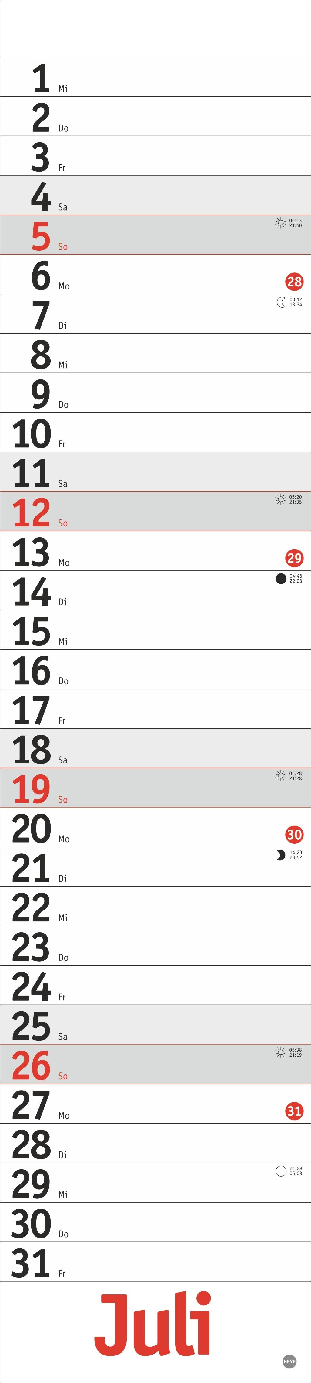 Beispielinhalt (Bild) Langplaner, rot 2026