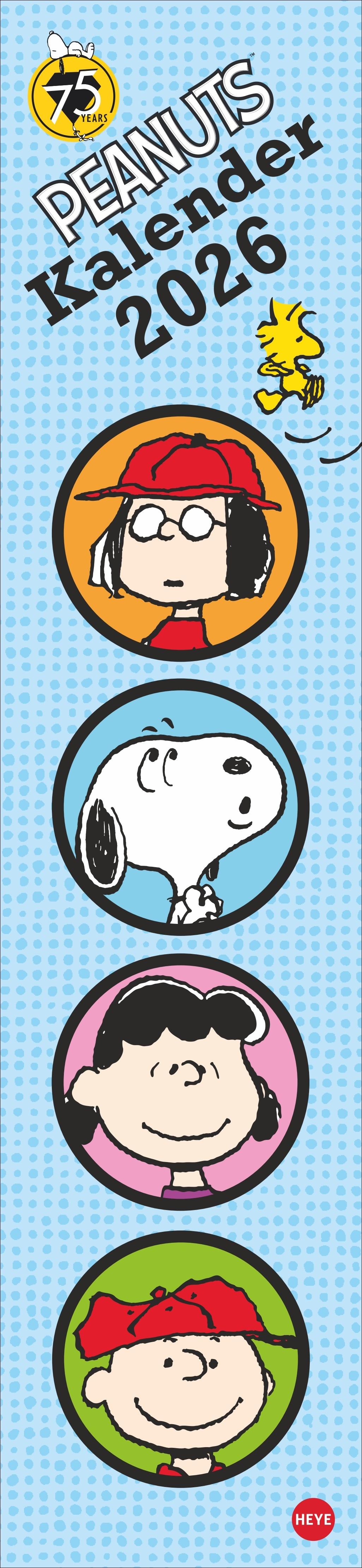 Vorderes Coverbild Peanuts Superlangplaner 2026