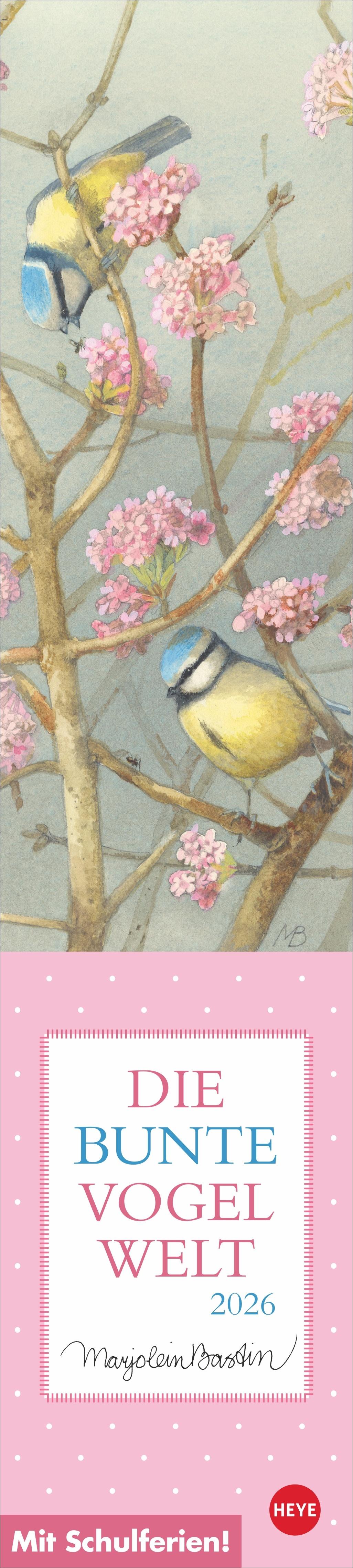 Vorderes Coverbild Marjolein Bastin: Die bunte Vogelwelt Langplaner 2026