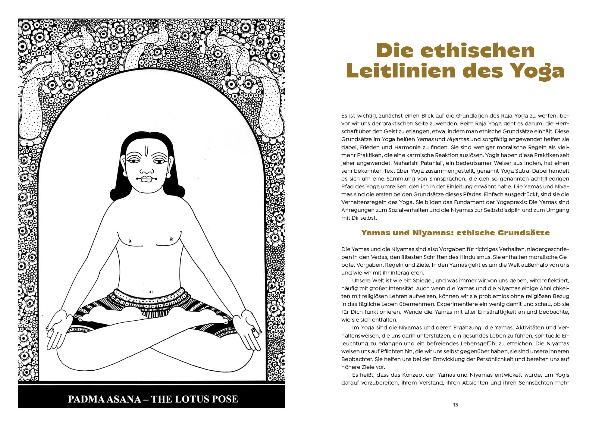 Beispielinhalt (Bild) BESSER LEBEN UND ARBEITEN MIT YOGA