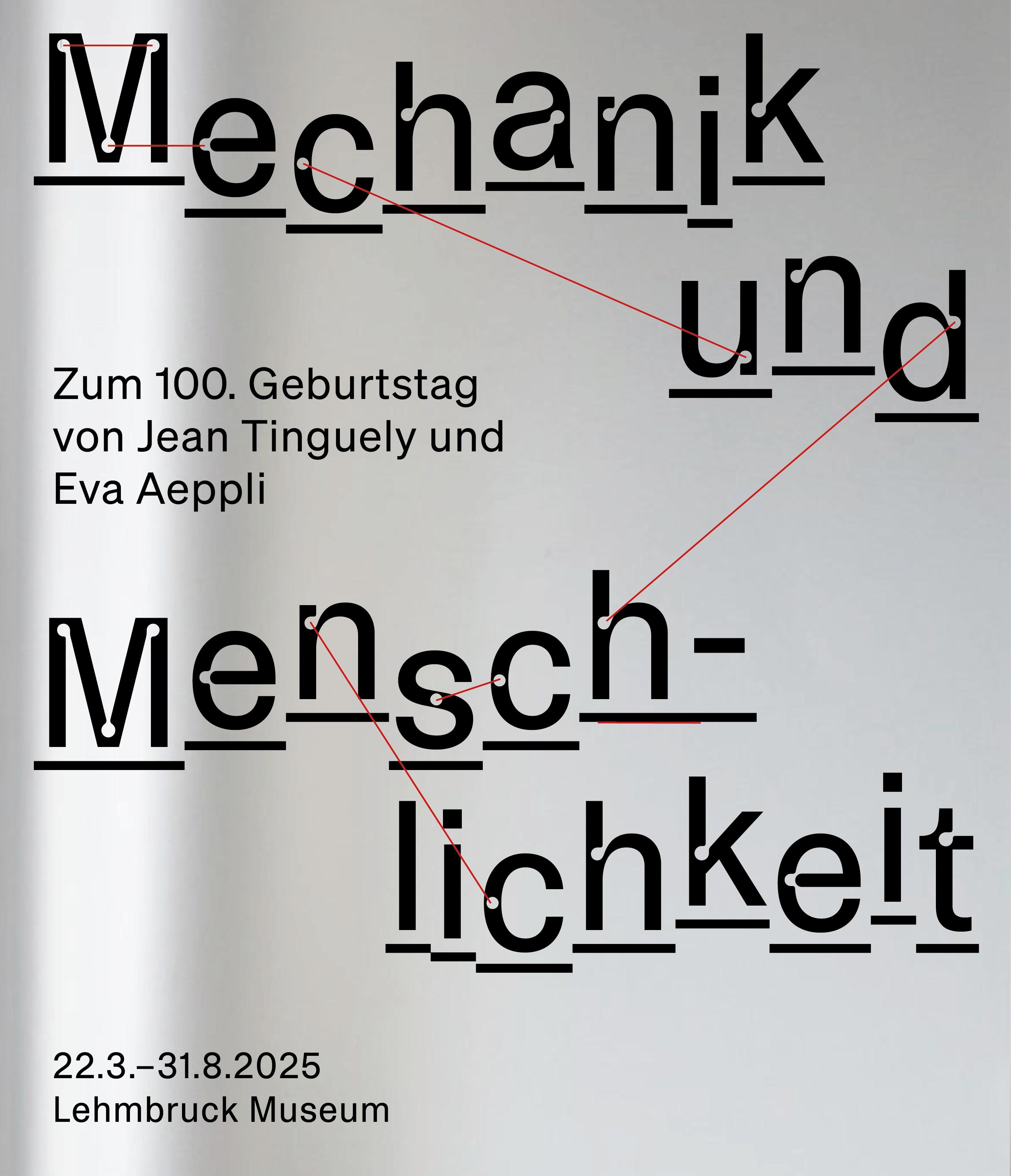 Vorderes Coverbild Jean Tinguely und Eva Aeppli: Mechanik und Menschlichkeit